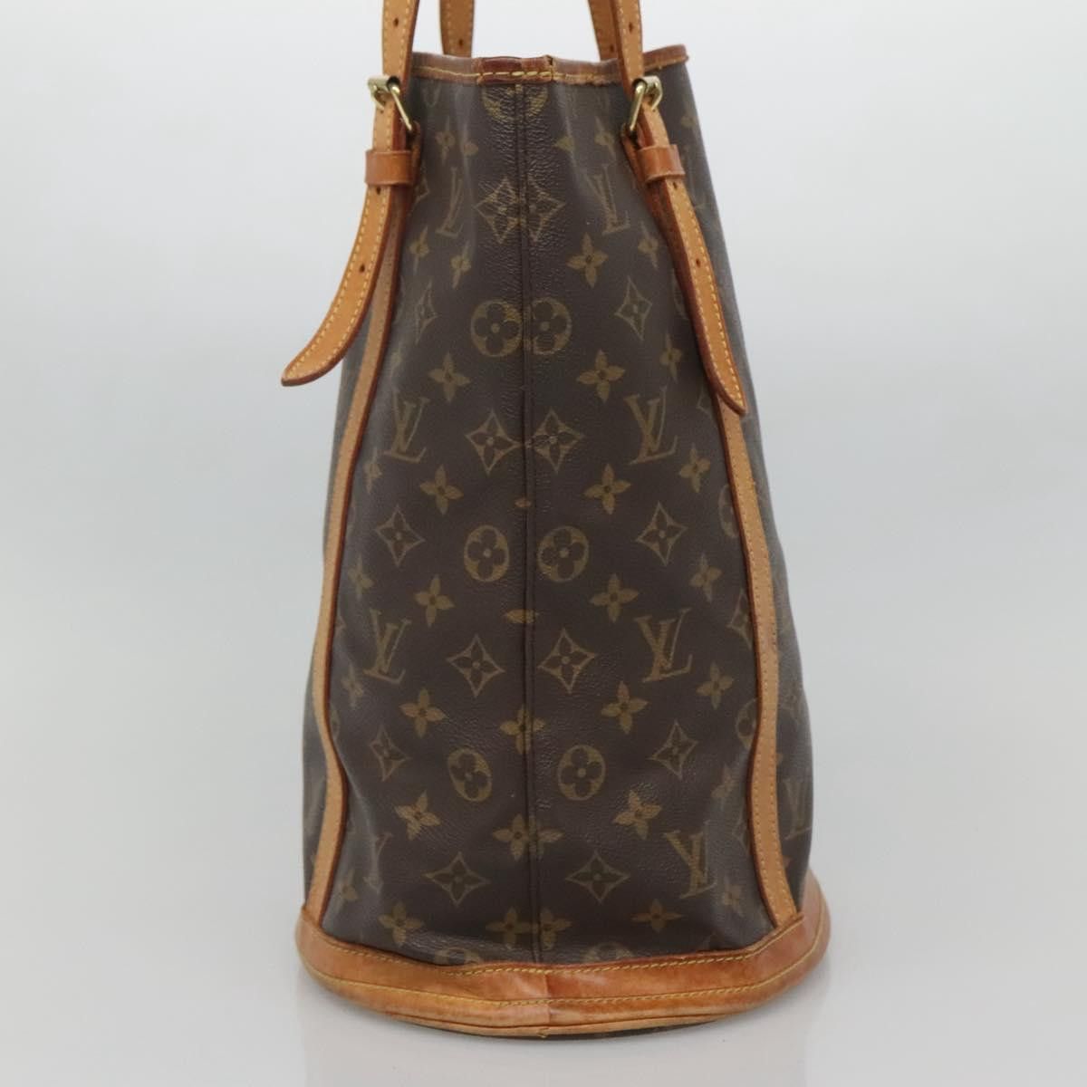 Louis Vuitton LOUIS VUITTON Monogram Bucket GM Shoulder Bag M42236 Size ONE SIZE - 4 Thumbnail