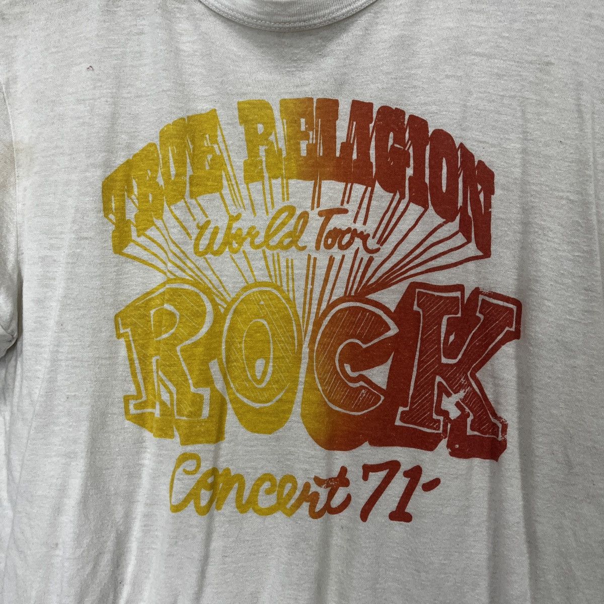 True Religion True Religion World Tour Rock Concert 71 Crewneck USA Size US L / EU 52-54 / 3 - 7 Thumbnail