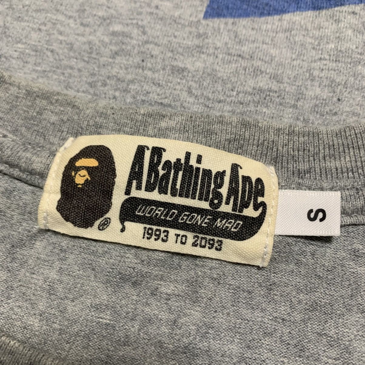 Bape Bape Small All Over Bape Sta Grey Tee A Bathing Ape Size US S / EU 44-46 / 1 - 3 Thumbnail