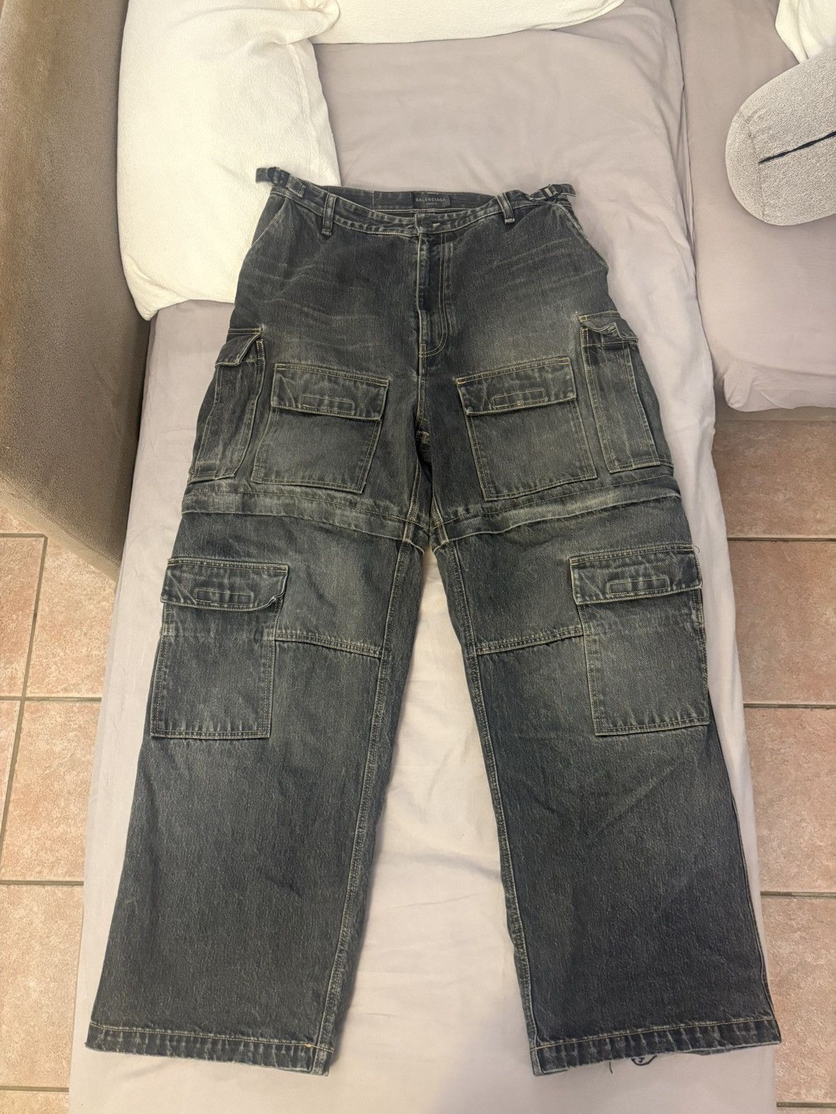 Balenciaga Balenciaga Demna Era Japanese Cargo Denim | Grailed
