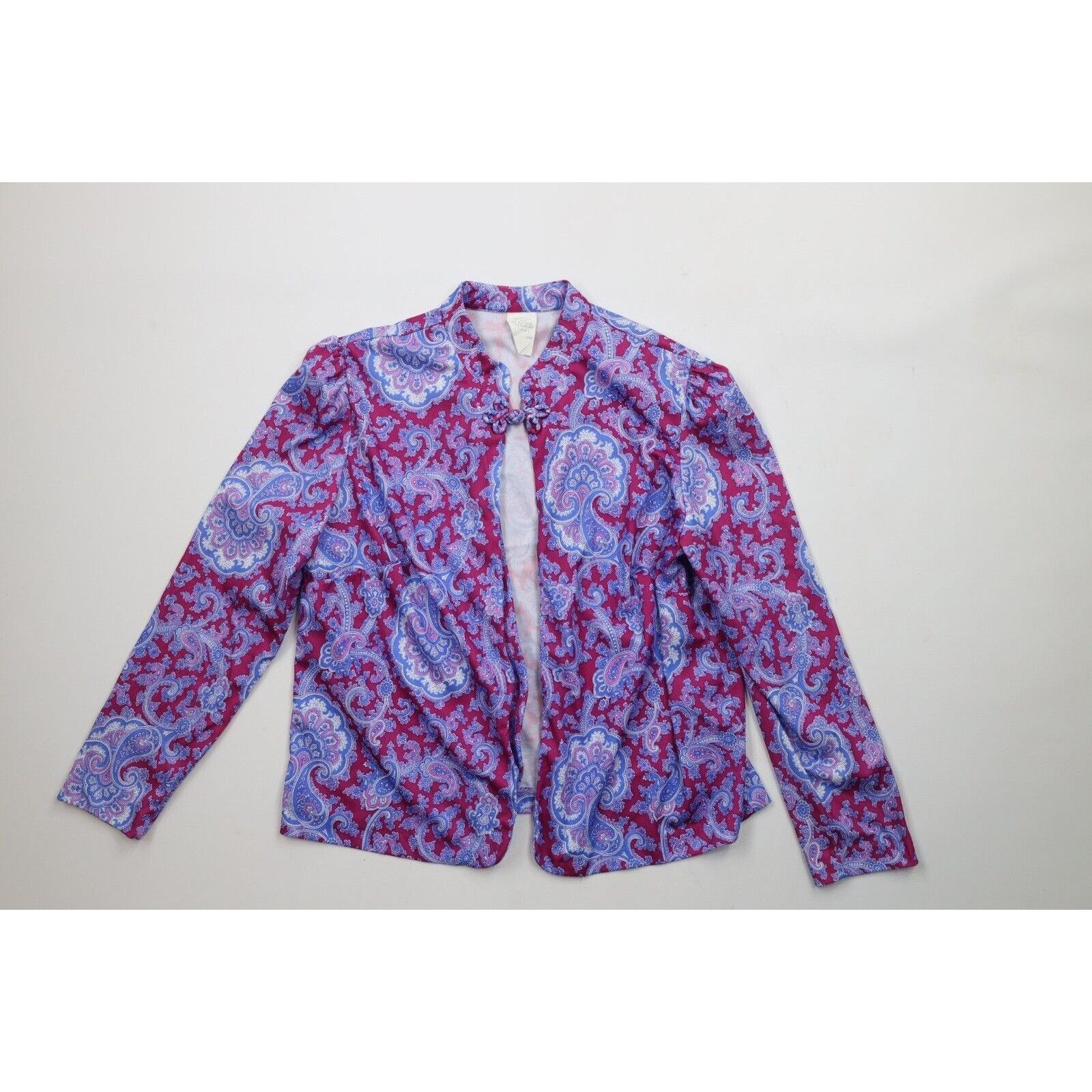 Vintage Vintage 70s Streetwear 2 Piece Knit Paisley Dress Size XXL / US 16-18 / IT 52-54 - 8 Thumbnail