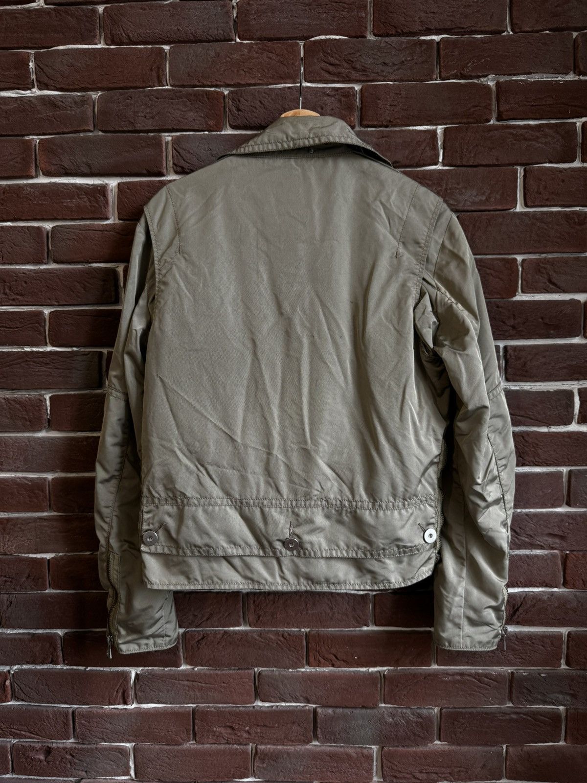 Vintage Historic Research Vintage Bomber Cargo Jacket Y2k M Grail Size US M / EU 48-50 / 2 - 2 Thumbnail