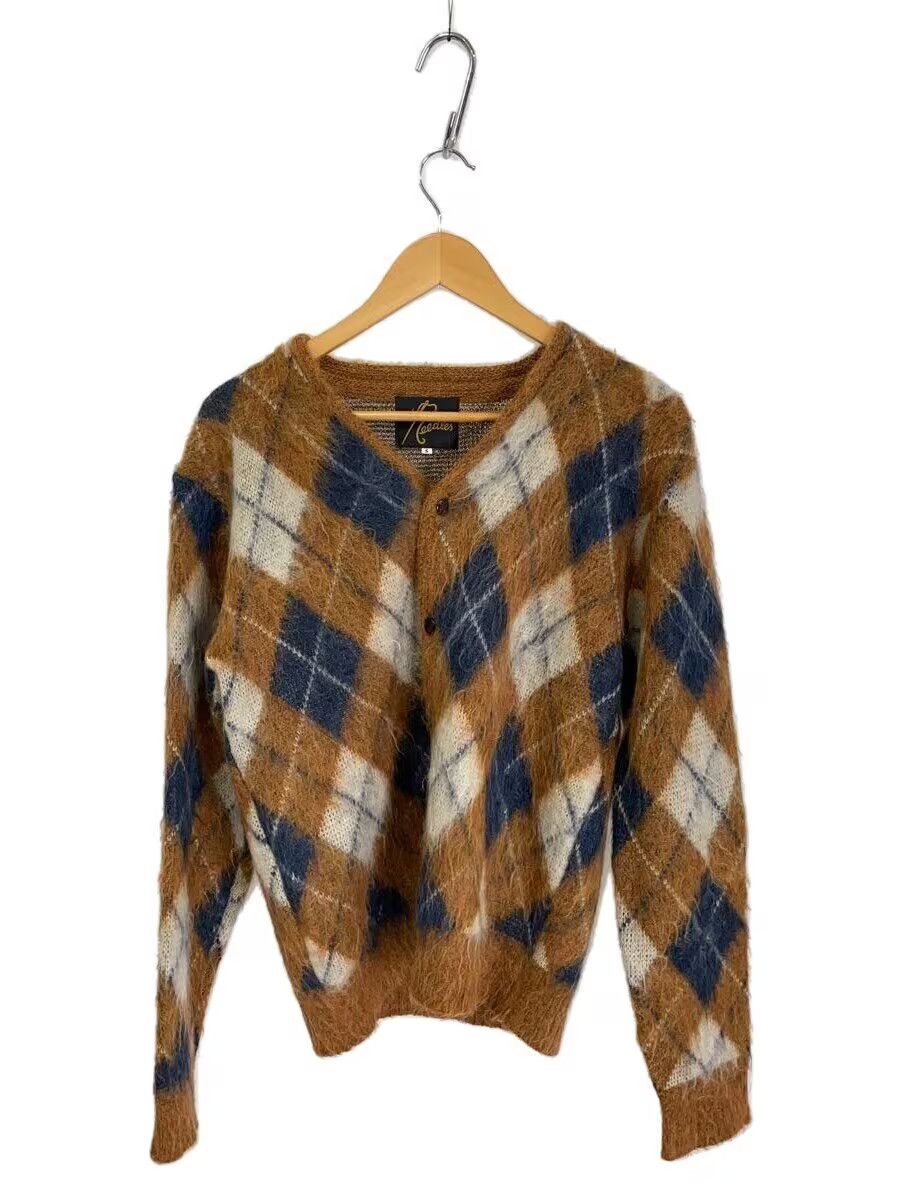 Needles Argyle Mohair Knit Cardigan Size US S / EU 44-46 / 1 - 1 Thumbnail