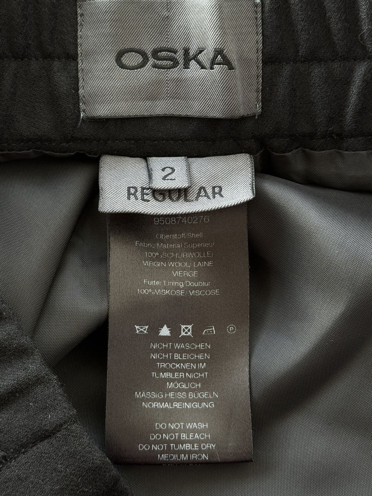 OSKA Oska avant garde assymetric wool maxi skirt Size 27" / US 4 / IT 40 - 5 Thumbnail