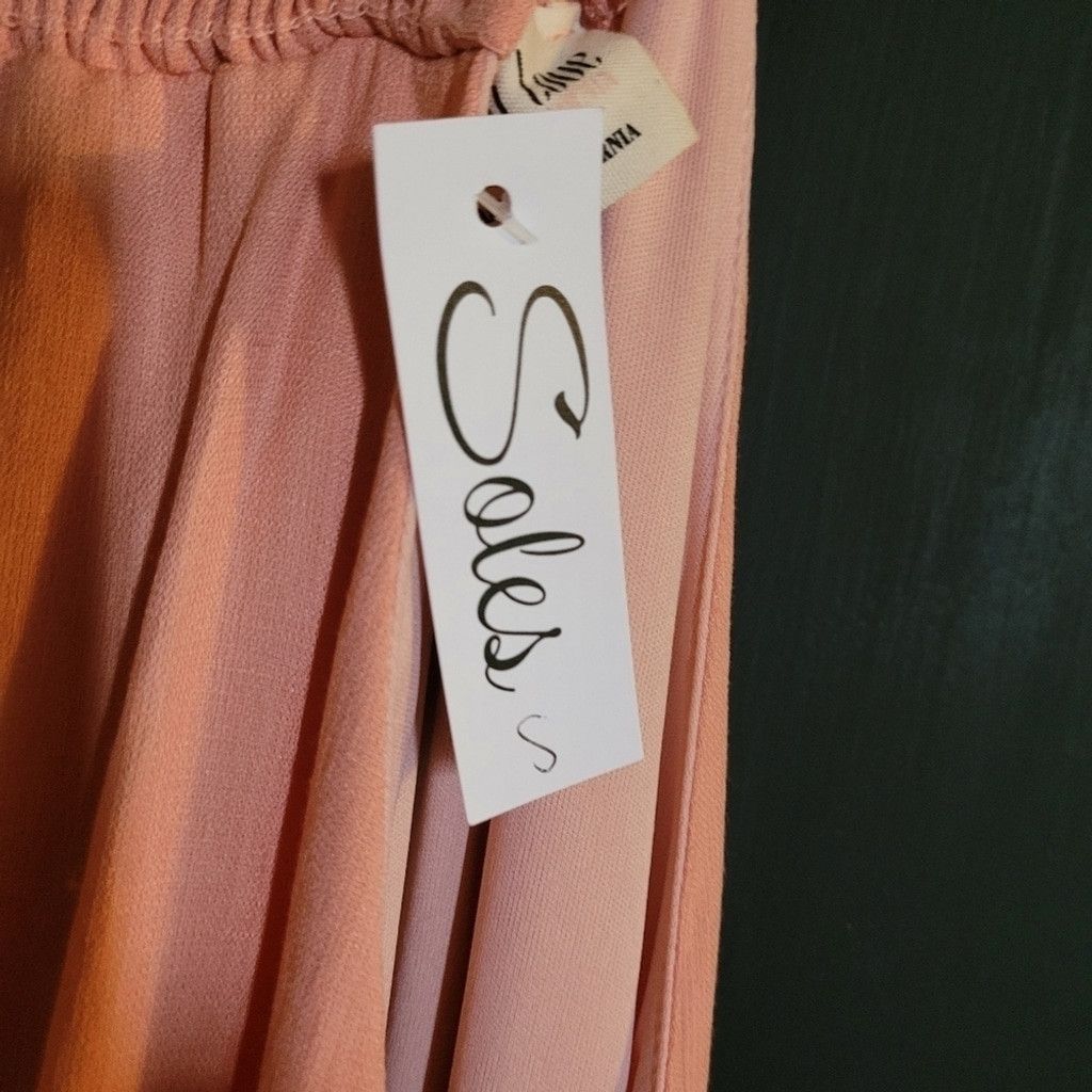 LSDworldpeace Peach Love, peach dress, NWT, Size 26w Size 4XL / US 24-26 - 9 Thumbnail