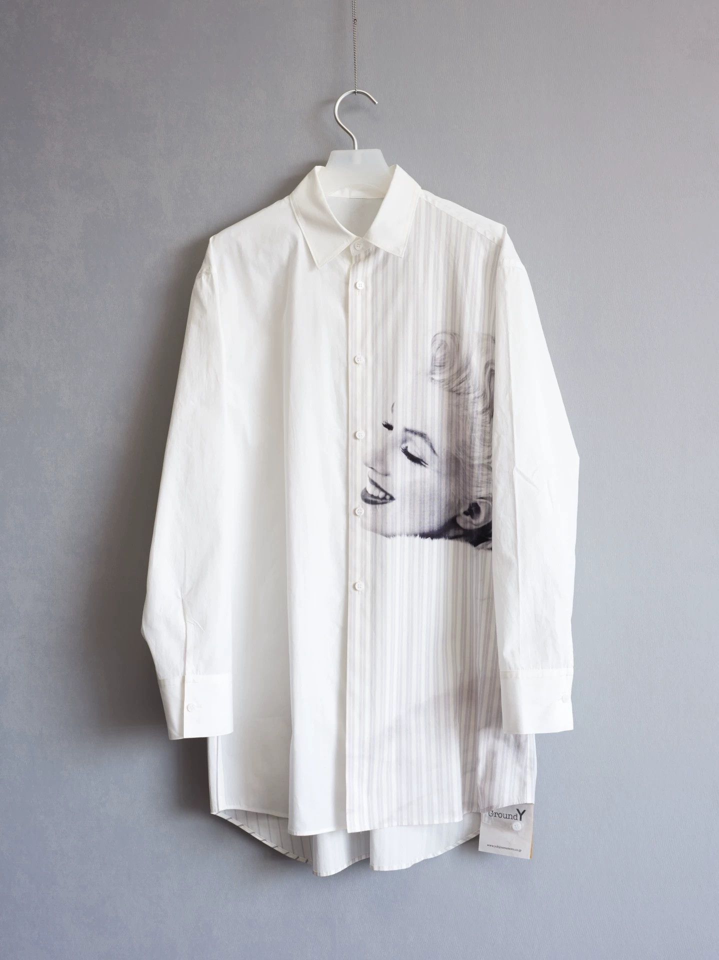 Yohji Yamamoto Yohji Yamamoto 19SS Marilyn Monroe Shirt Size 3 New w/acc Size US L / EU 52-54 / 3 - 1 Thumbnail