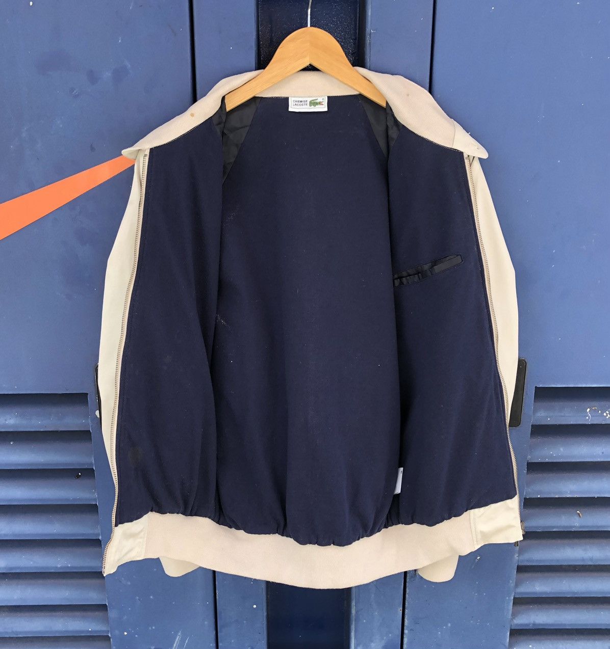 Lacoste Vintage Chemise Lacoste Zipper Bomber Jacket Size US L / EU 52-54 / 3 - 13 Thumbnail