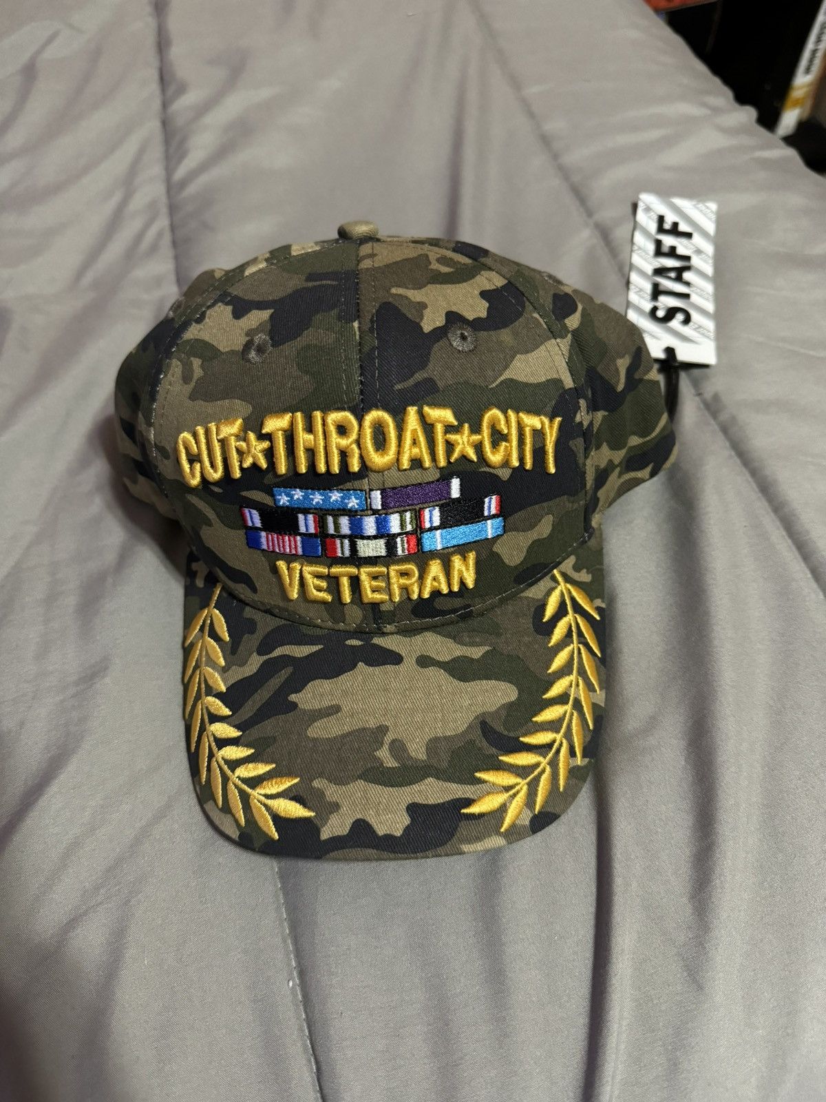 image of Staff Workforce Cutthroat City Hat in Camo, Men's