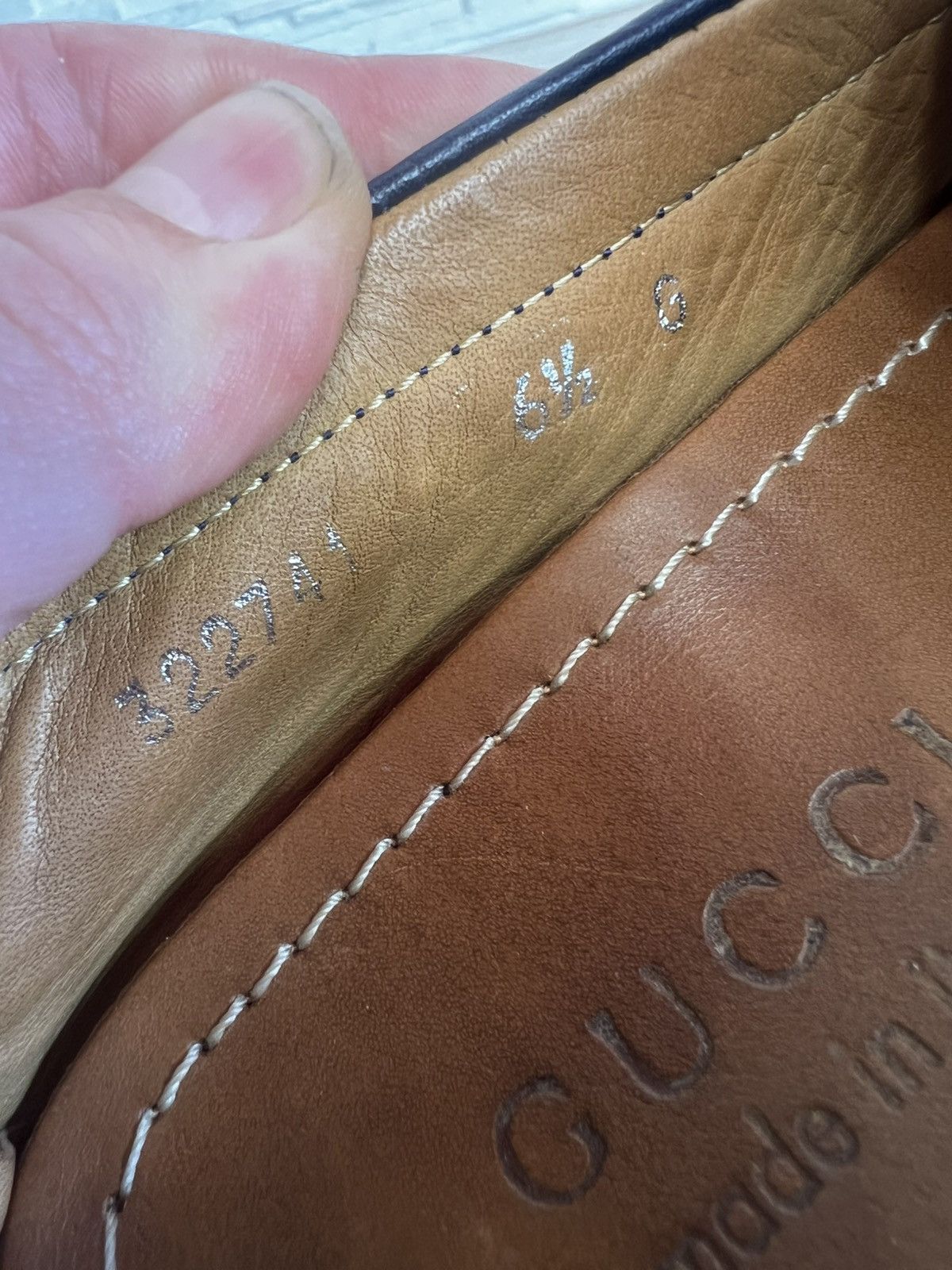 Gucci Gucci Dark Blue Leather Loafers Moccasins US 7.5 EU40.5 Size US 7.5 / EU 40-41 - 7 Thumbnail