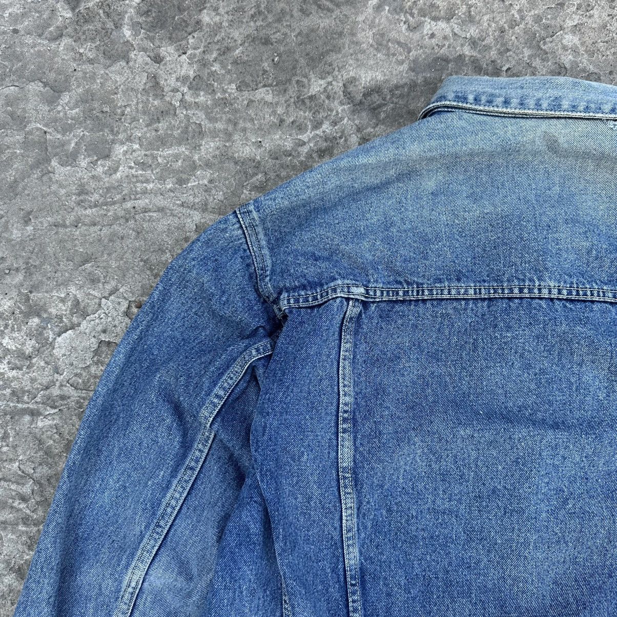 Wellensteyn Vintage Western Denim Jacket Wellness Y2K 80-90s Size US L / EU 52-54 / 3 - 14 Thumbnail