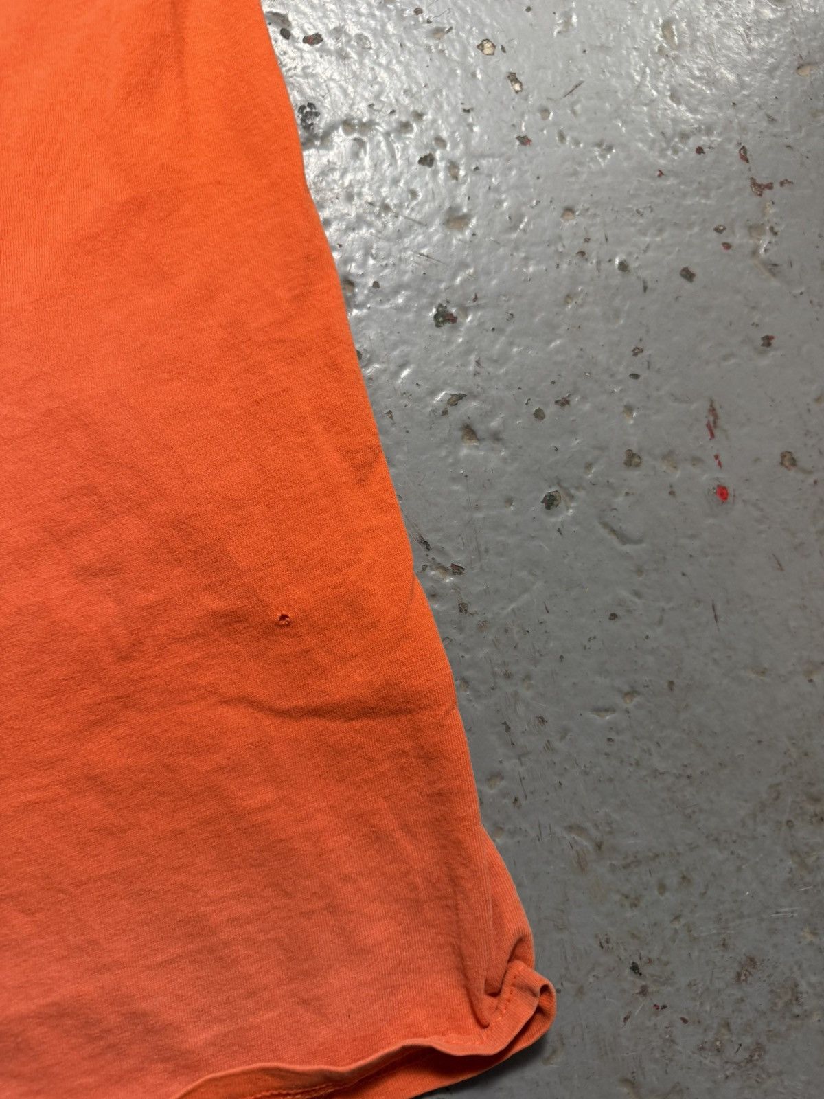 Caterpillar Vintage Sunfaded Orange Cat Work Tee Size US XXL / EU 58 / 5 - 9 Thumbnail