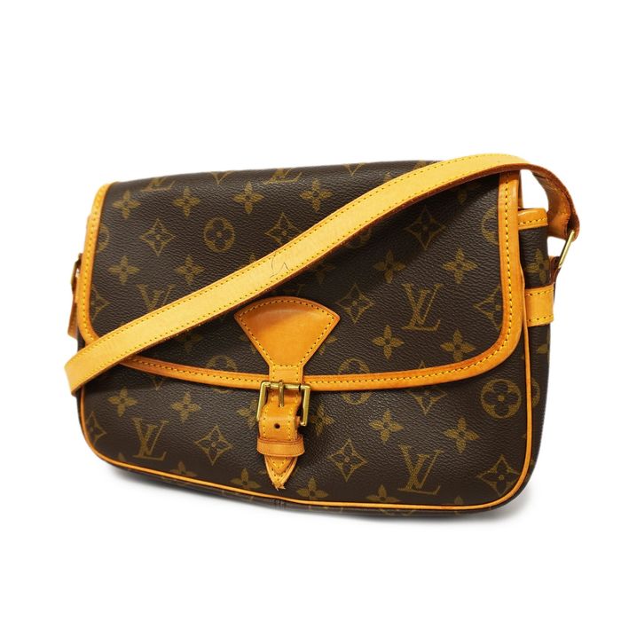 Louis Vuitton Auth Louis Vuitton Monogram Sologne M42250 Women's Shoulder  Bag