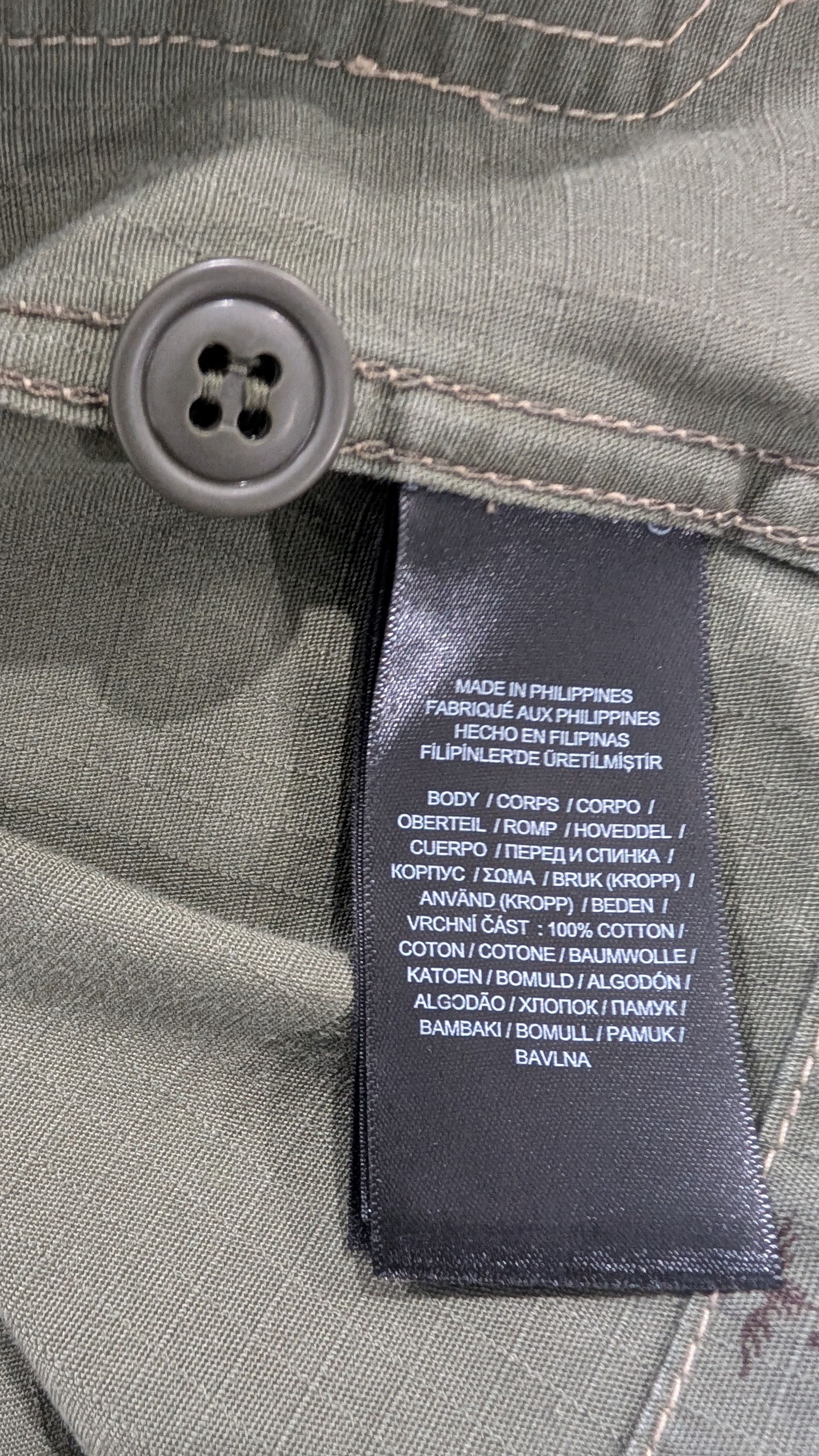 RRL Ralph Lauren RRL Evanston Camp Shirt Green Ripstop Cotton Size M Size US M / EU 48-50 / 2 - 10 Thumbnail