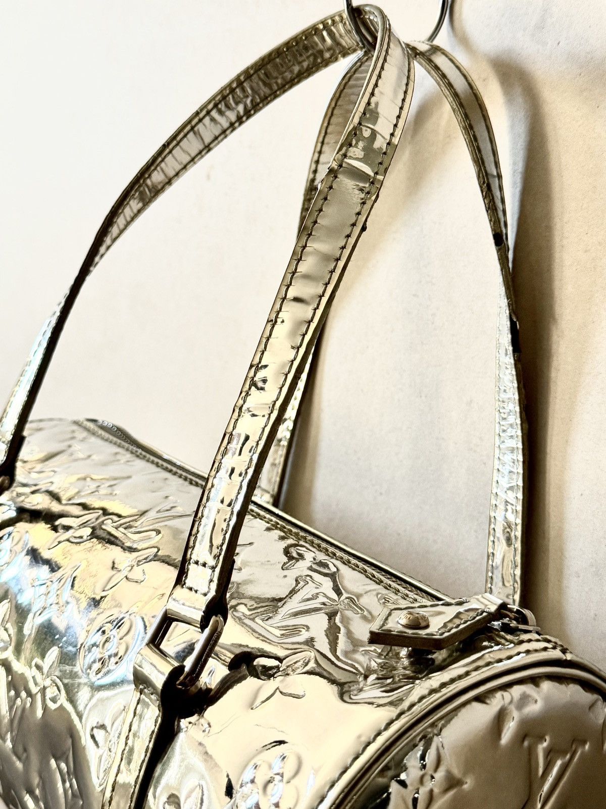 Louis Vuitton Louis Vuitton - Marc Jacobs - 2006 - Silver Miroir Papillon Size ONE SIZE - 10 Thumbnail