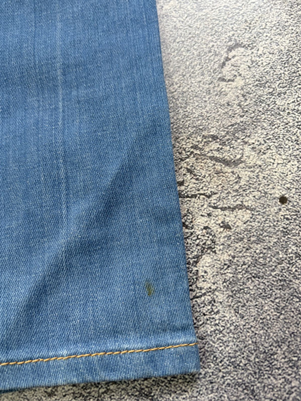 Dsquared2 **DSQUARED2 FW17 Two Tone Paneled Slim Jeans Blue Denim Size US 30 / EU 46 - 9 Thumbnail
