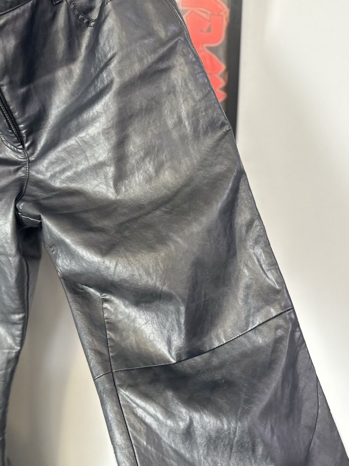 Juun.J Very crazy Juun.J Pants Leather Jeans Size US 28 / EU 44 - 4 Thumbnail