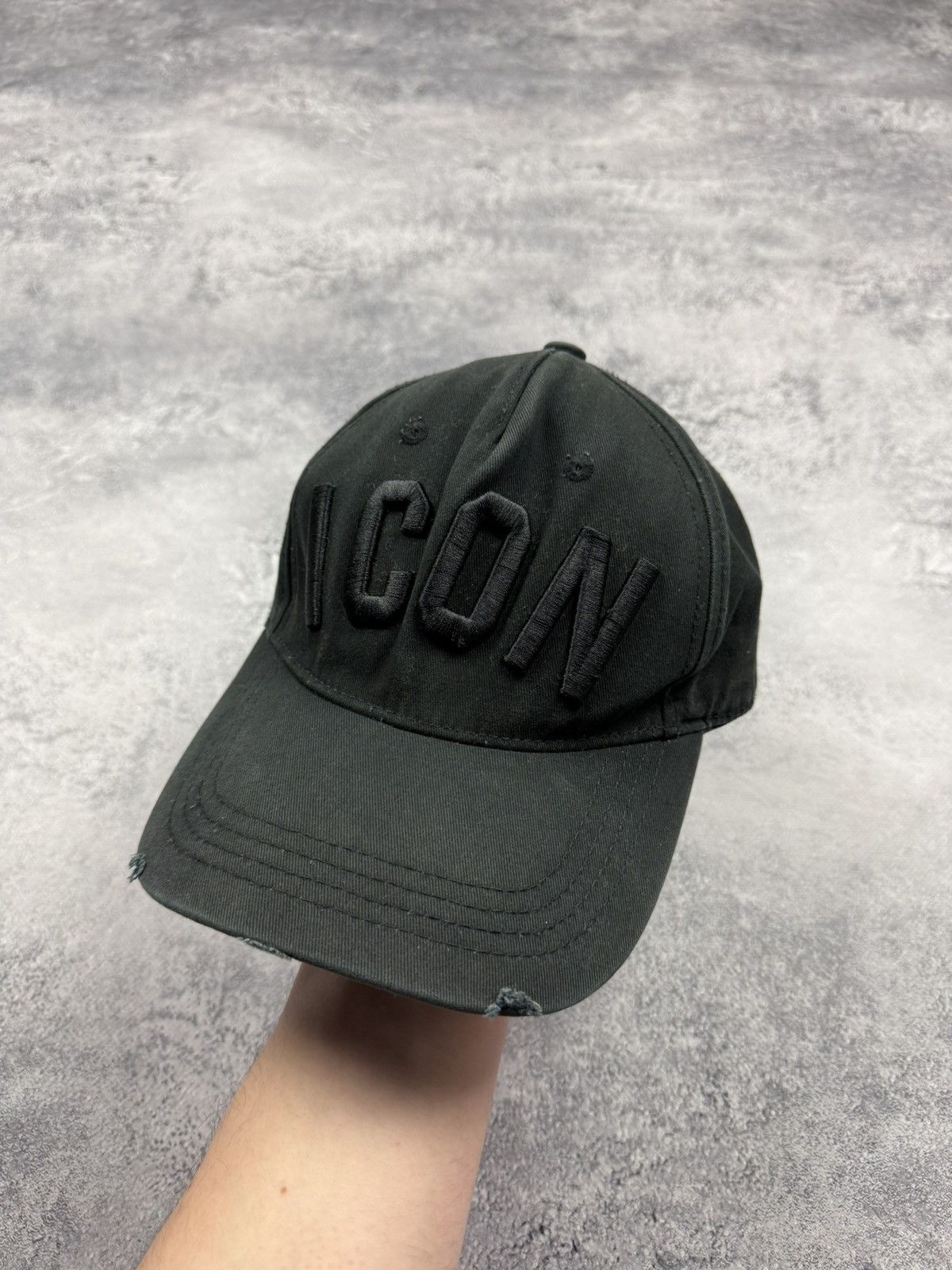 Dsquared2 Dsquared2 ICON Volume Embroidered Big Logo Cap Hat Y2K Hype Size ONE SIZE - 1 Thumbnail