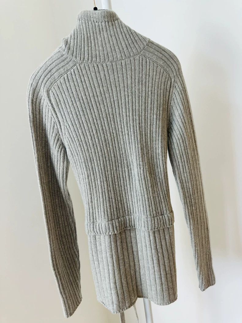 Loro Piana LORO PIANA Gray cashmere ribbon style Size XS / US 0-2 / IT 36-38 - 6 Thumbnail