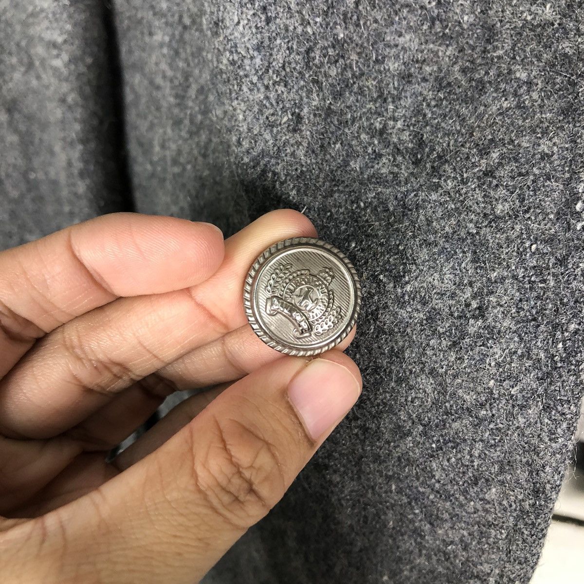 Schlussel 🔥Vintage Wool Work Jacket Schlussel Japan Issey Miyake Size US M / EU 48-50 / 2 - 16 Thumbnail