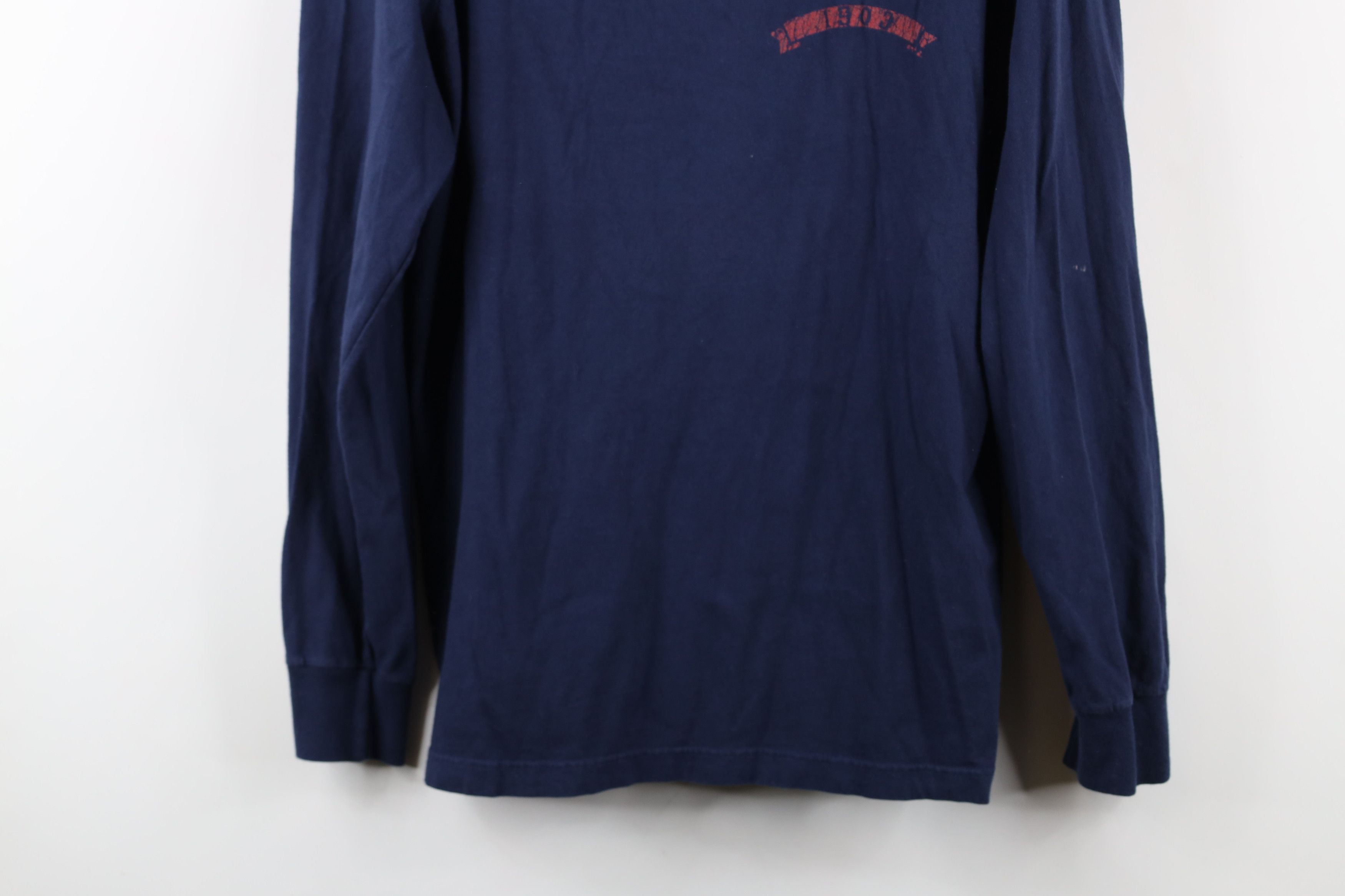Ralph Lauren × Vintage Vintage 90s Ralph Lauren Track Shoe Long Sleeve T-Shirt Blue Size US M / EU 48-50 / 2 - 3 Thumbnail