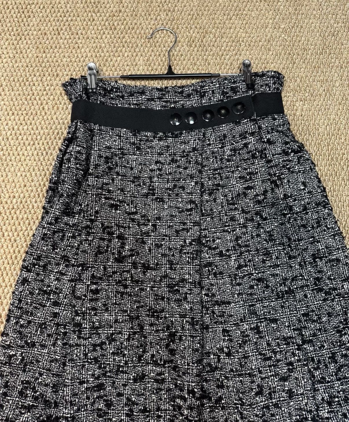 Comme des Garcons COMME des GARÇONS AD2013 Tweed Plaid Skirt K23 Size 25" / US 0 / IT 36 - 4 Thumbnail