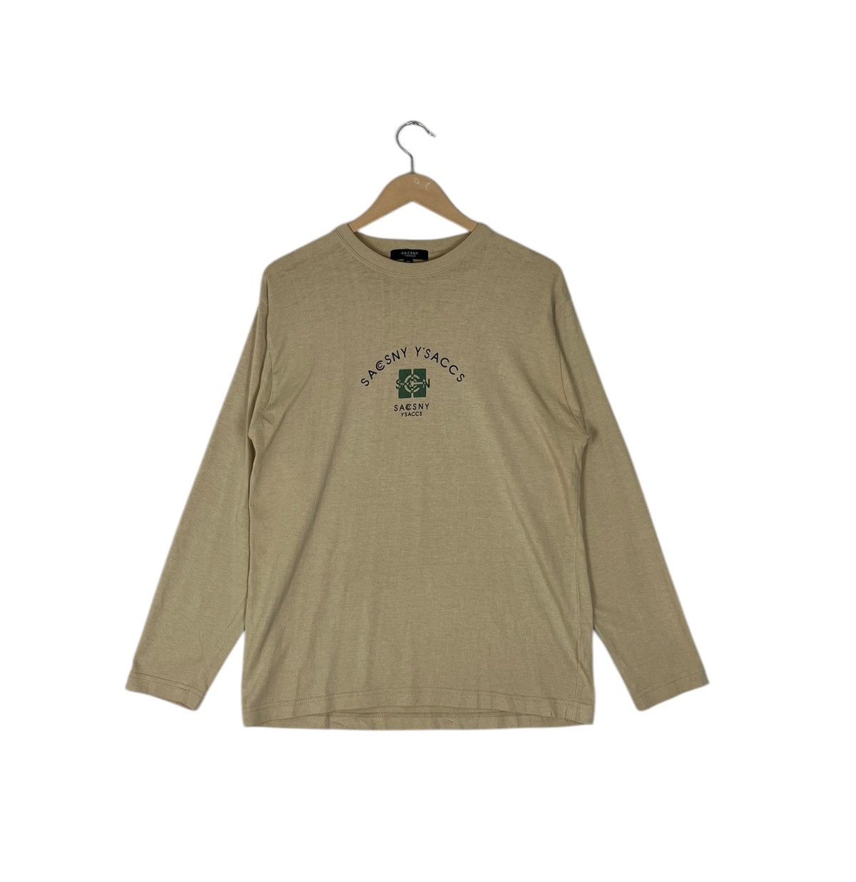 Japanese Brand × Yohji Yamamoto Sacsny Y’saccs by Yohji Yamamoto Longsleeve T shirt Size US M / EU 48-50 / 2 - 1 Thumbnail