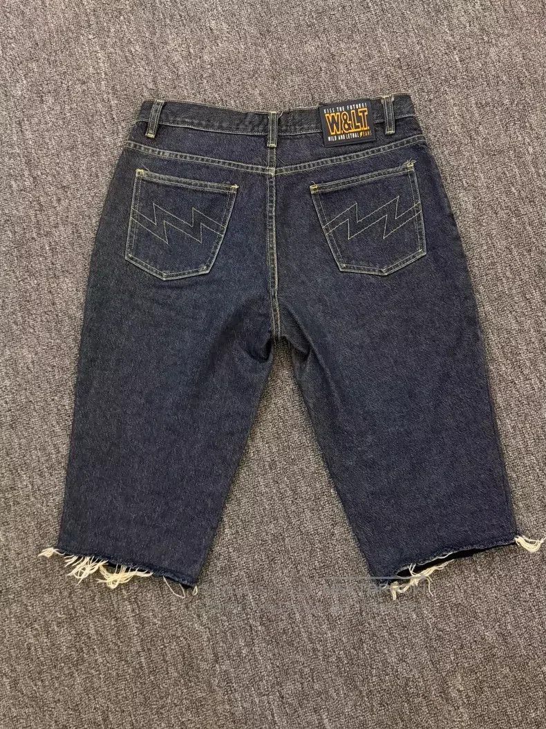 Walter Van Beirendonck Walter Van Beirendonck size xl Gun bag denim shorts Size US 31 - 6 Thumbnail