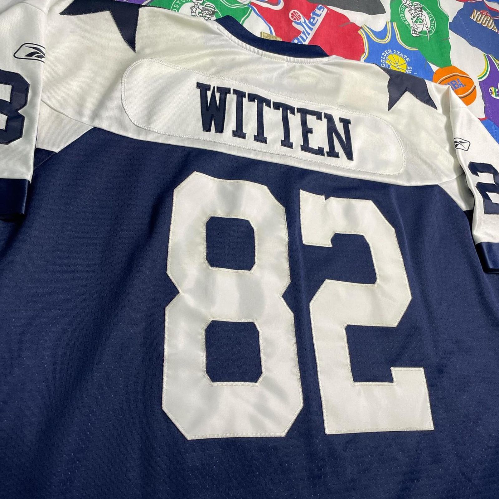 NFL × Reebok Dallas Cowboys Jason Witten Reebok Vintage Collection Jersey Size US XXL / EU 58 / 5 - 4 Thumbnail