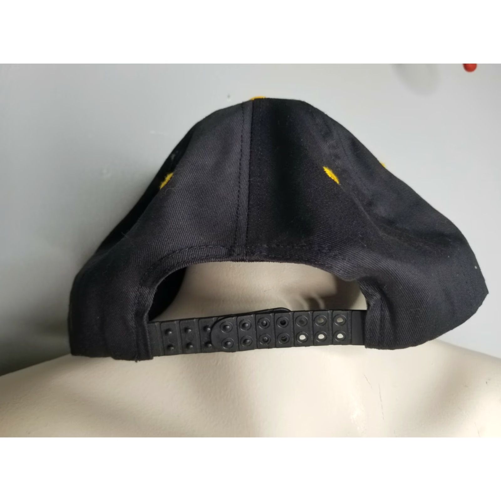 Vintage VINTAGE CAT Equipment Embroidered Black Yellow Snapback Cyrk Dad Hat Adjustable Mens Size ONE SIZE - 3 Thumbnail