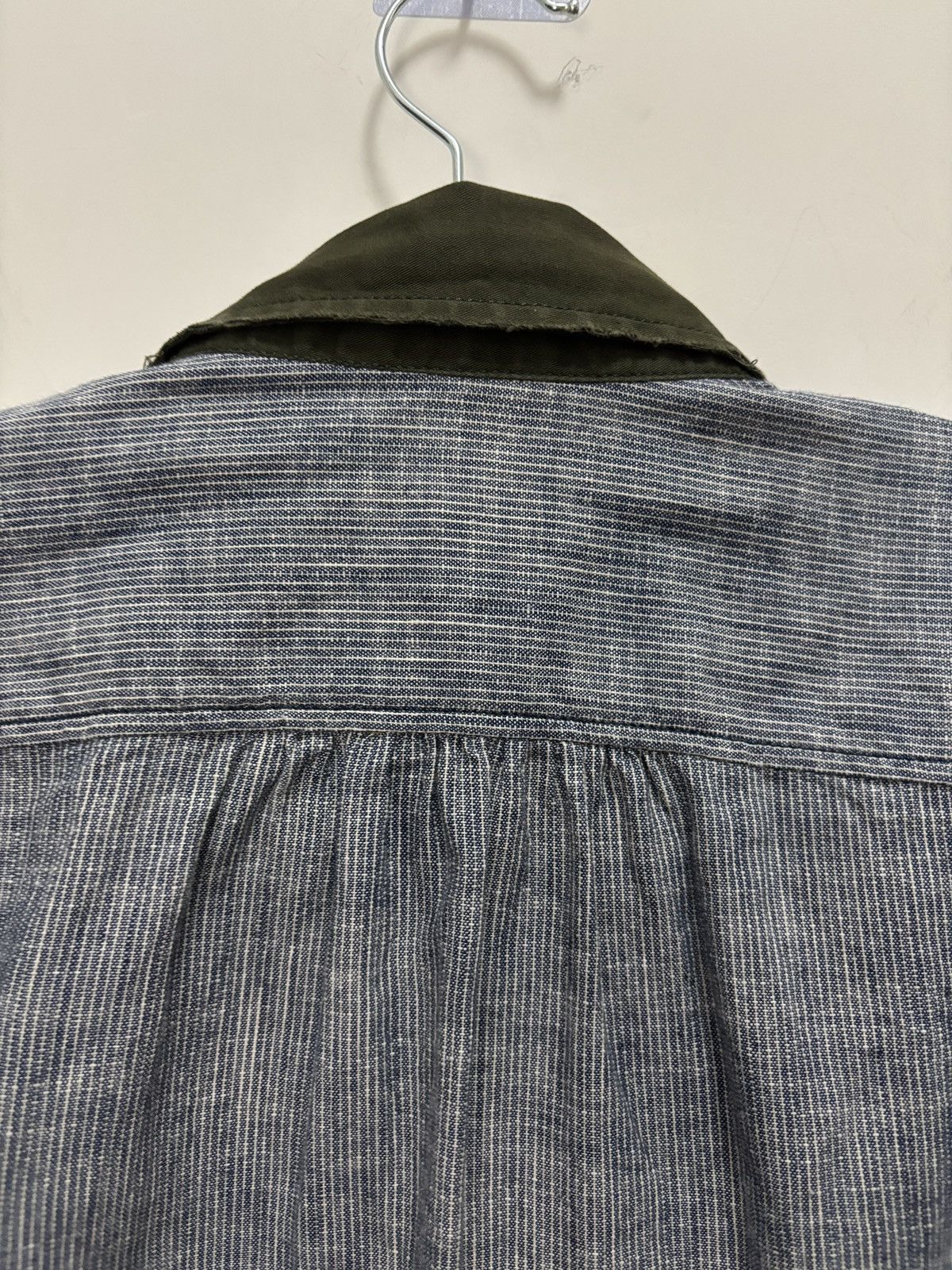 Dsquared2 DSQUARED2 blue distressed striped shirt Size US S / EU 44-46 / 1 - 9 Thumbnail