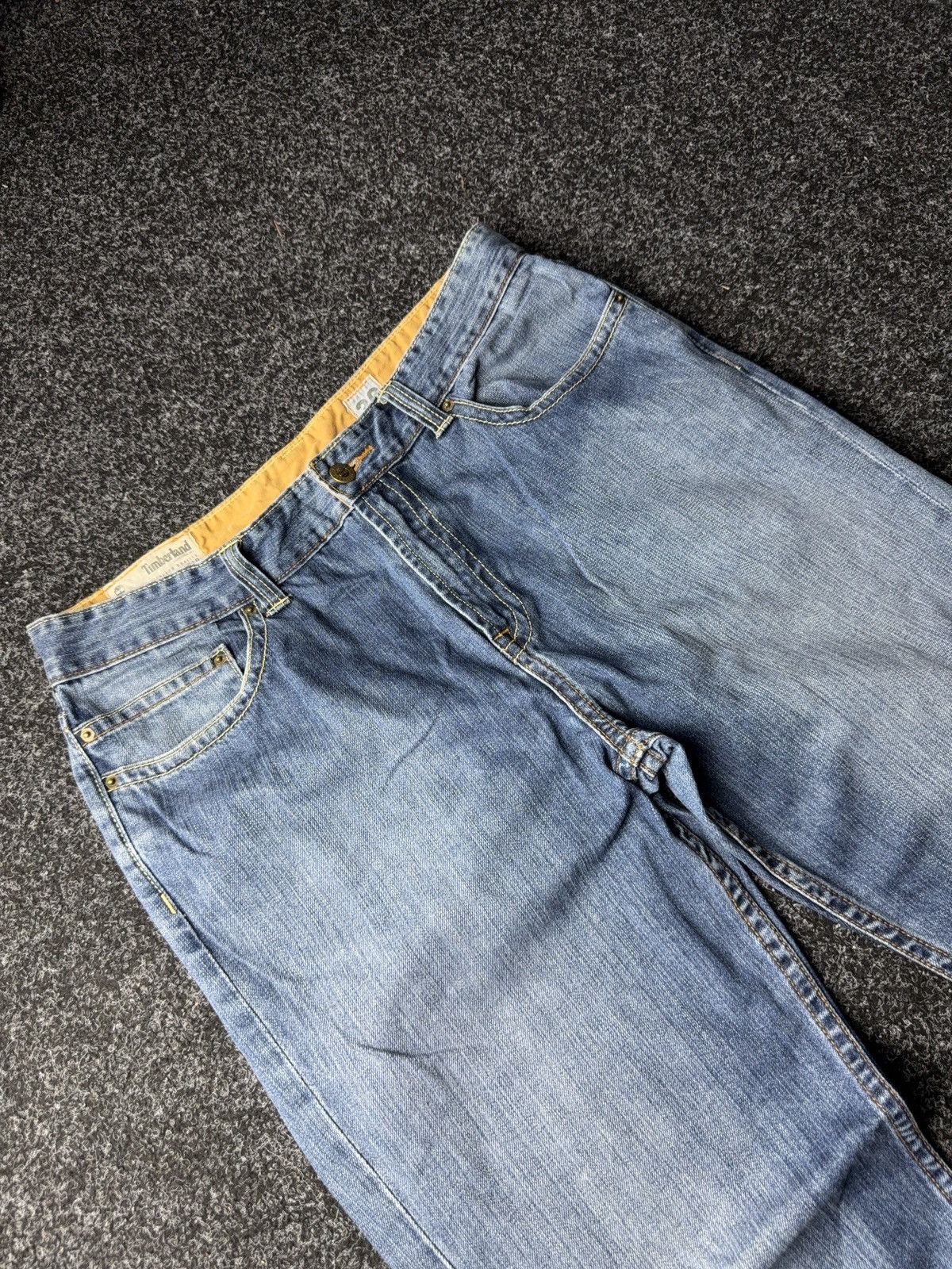 Timberland Vintage 90s Timberland USA Retro Y2K Baggy Denim pants jeans Size US 36 / EU 52 - 4 Thumbnail