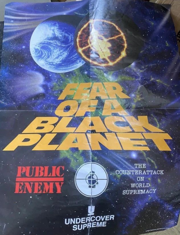 Supreme Undercover public enemy poster 'fear of a black planet' Size ONE SIZE - 1 Thumbnail