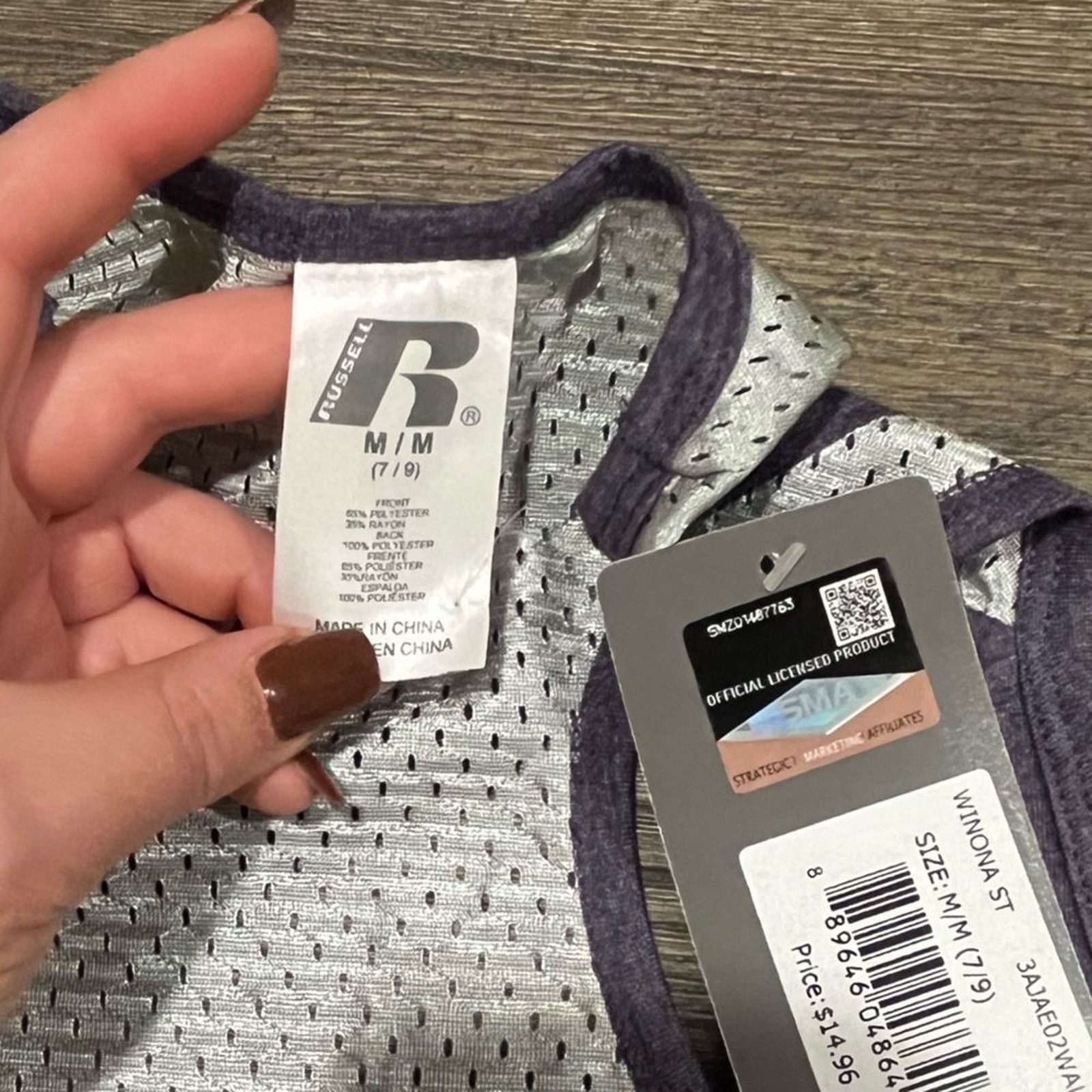 Russell Athletic NWT Winona State University Minnesota Tank Top - Size M Size M / US 6-8 / IT 42-44 - 5 Thumbnail