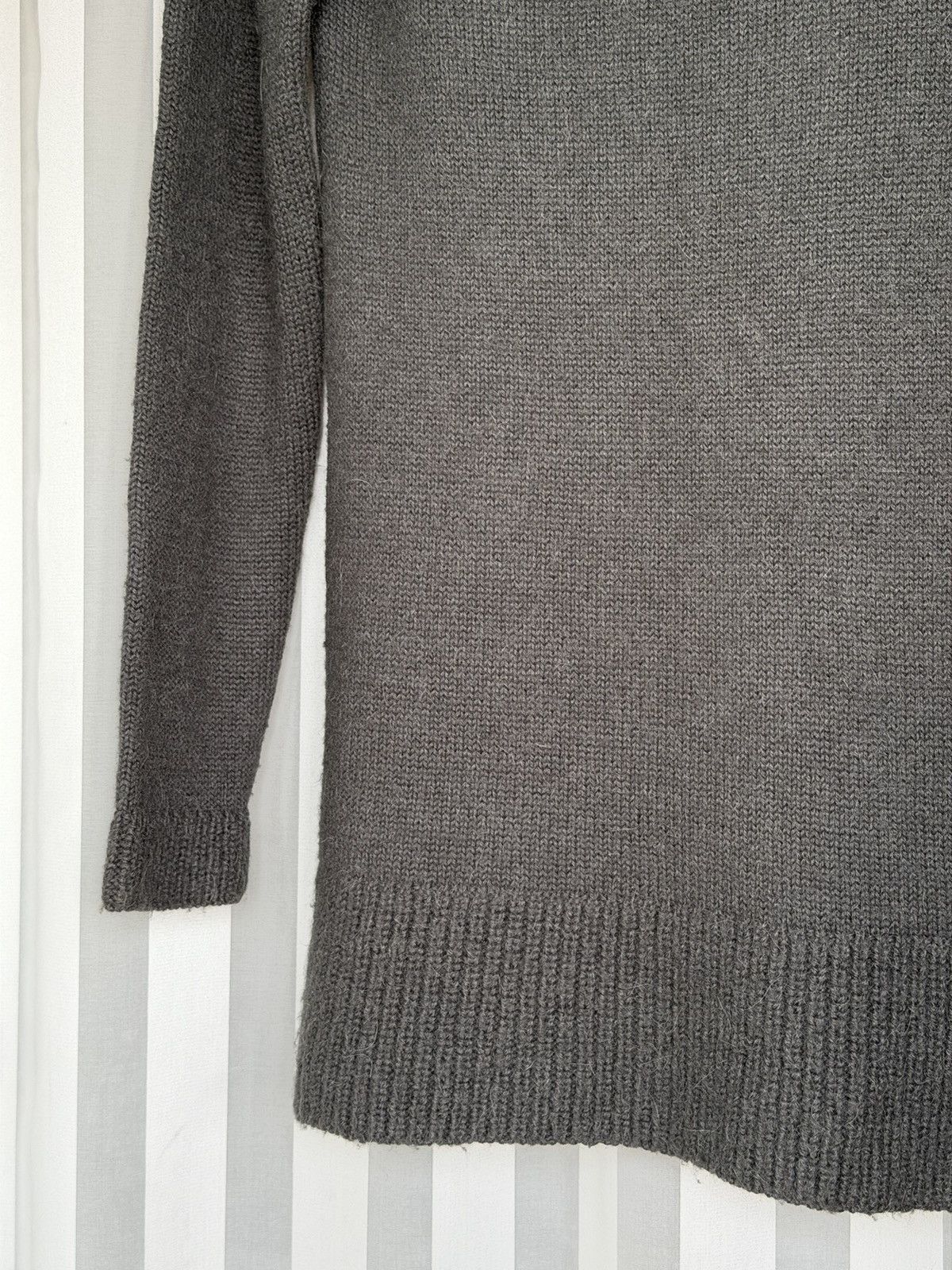 Chloe CHLOÉ Wide Neck Alpaca Wool Sweater knit runway phoebe philo Size M / US 6-8 / IT 42-44 - 5 Thumbnail