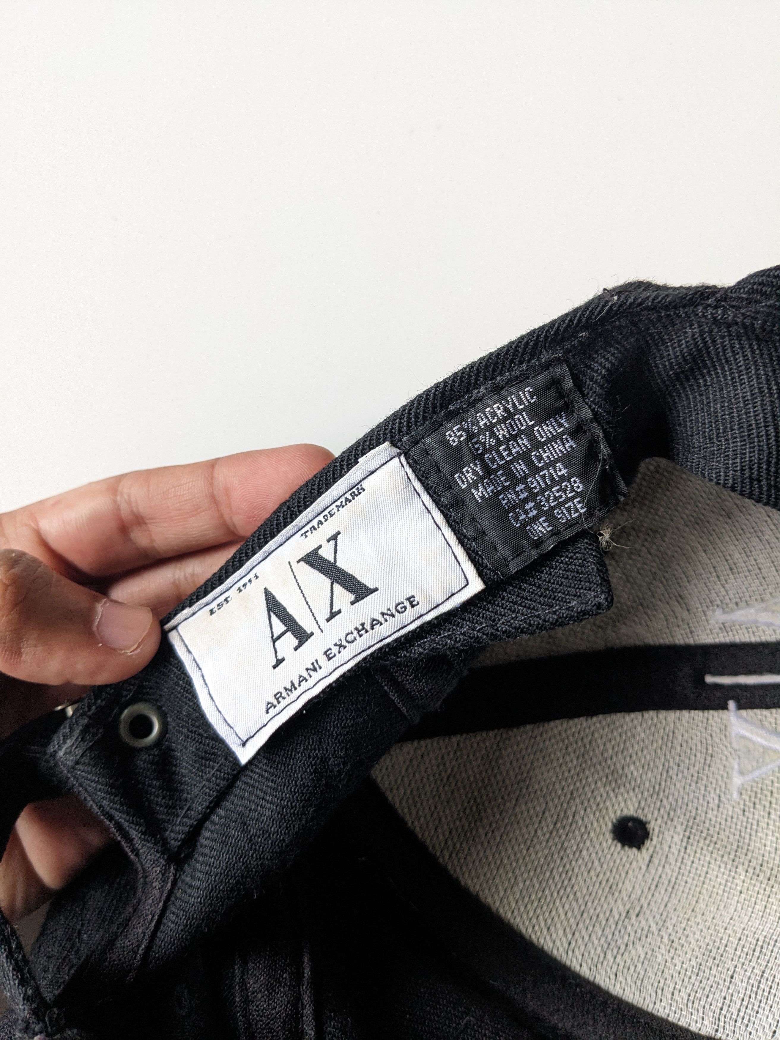 Armani Exchange Armani Exchange snapback cap Size ONE SIZE - 6 Thumbnail