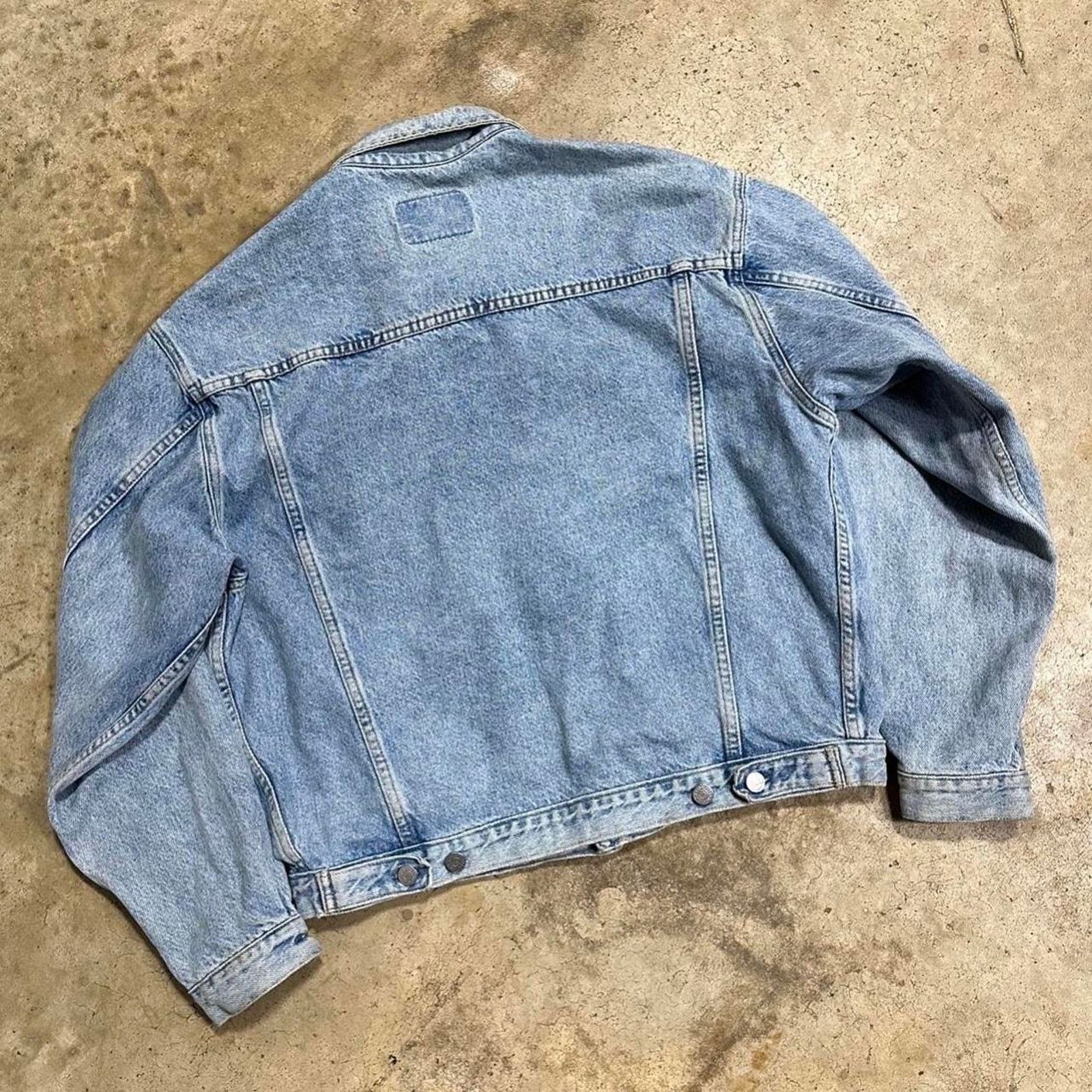Gap × StraightFaded × Vintage Vintage GAP Washed Denim Workwear Jacket Size US L / EU 52-54 / 3 - 2 Thumbnail