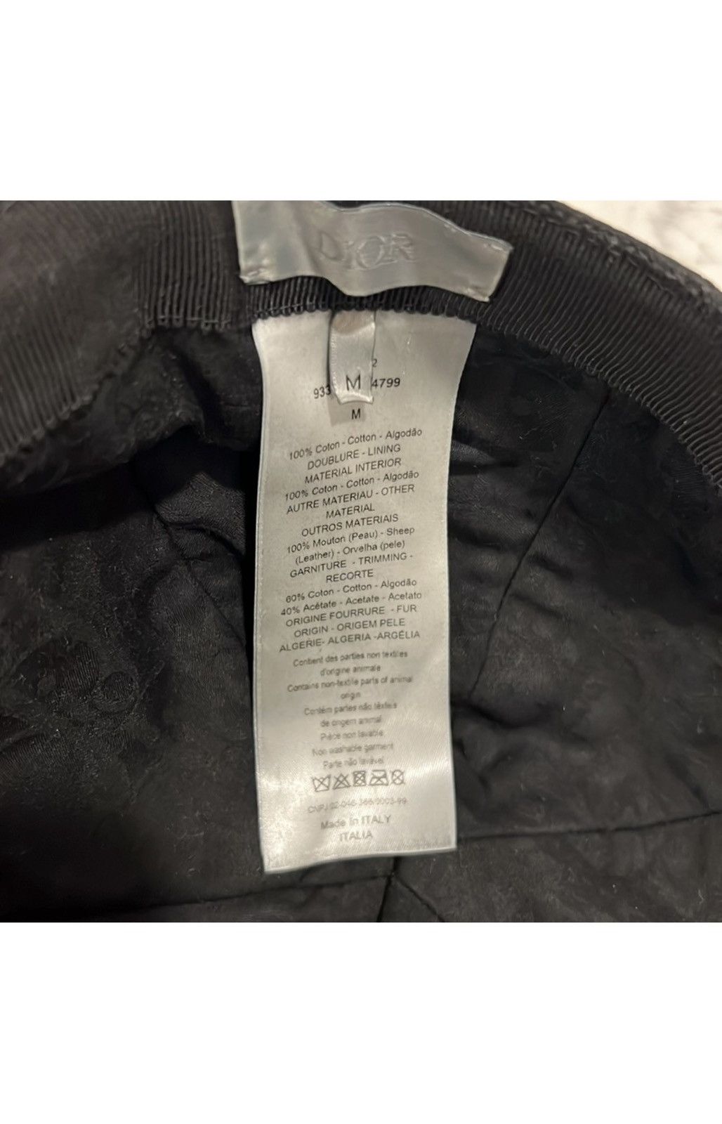 Dior Dior CD Icon Baseball Cap Size ONE SIZE - 8 Thumbnail