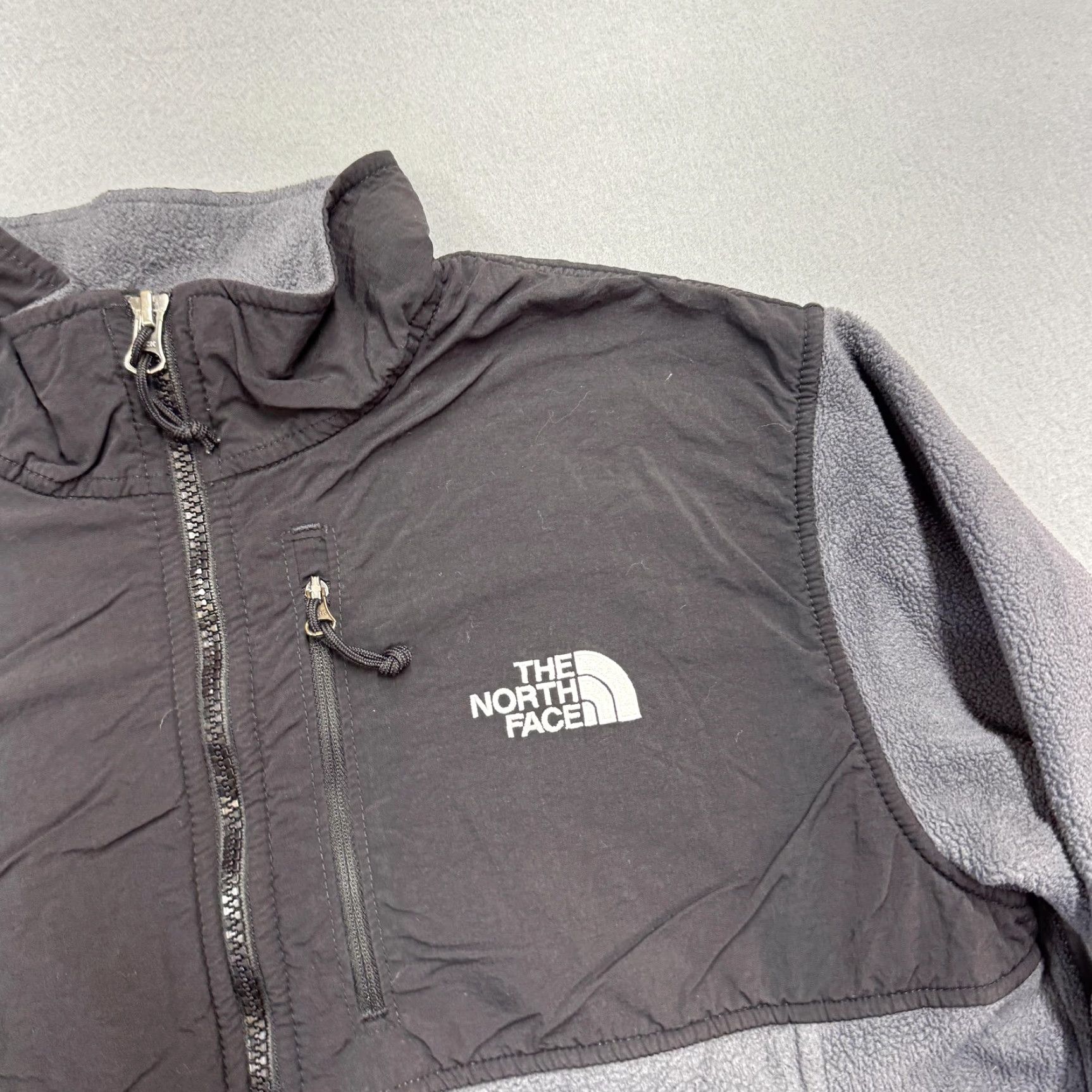 The North Face The North Face Jacket Mens Medium Gray Black Fleece Full Zip Outdoor Hiking Size US M / EU 48-50 / 2 - 3 Thumbnail