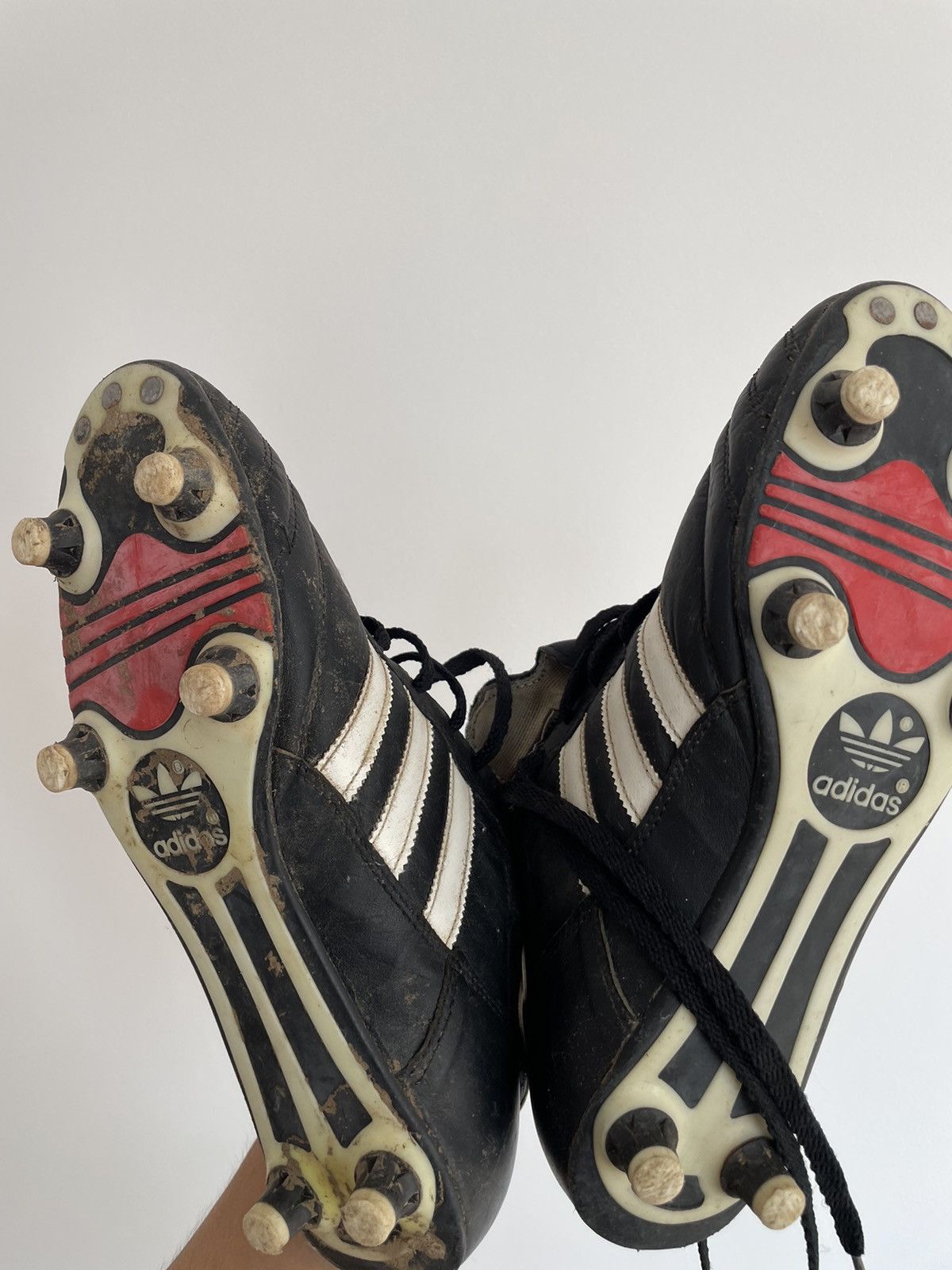 Adidas 1992 💥Adidas World Cup Boots made in France Size US 8 / EU 41 - 7 Thumbnail