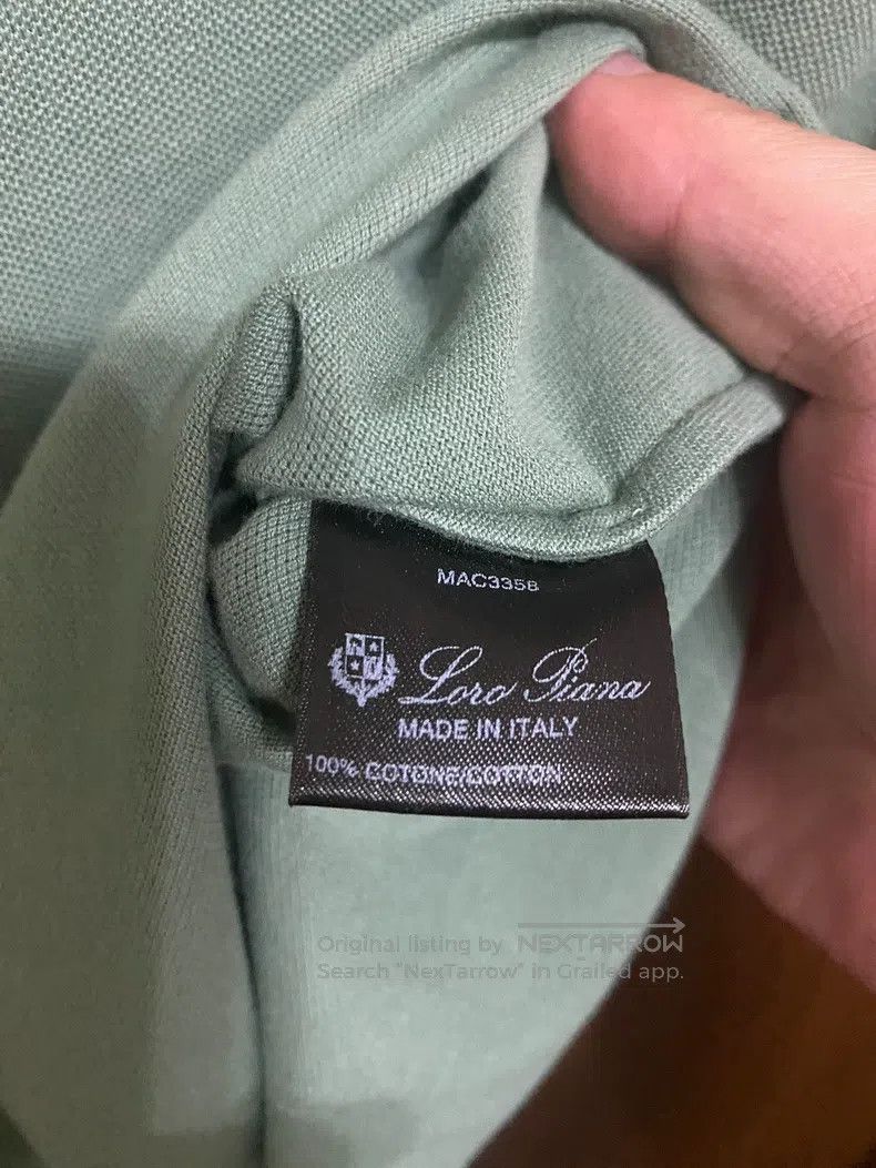 Loro Piana Loro Piana Men's Polo Shirt Size US XL / EU 56 / 4 - 3 Thumbnail