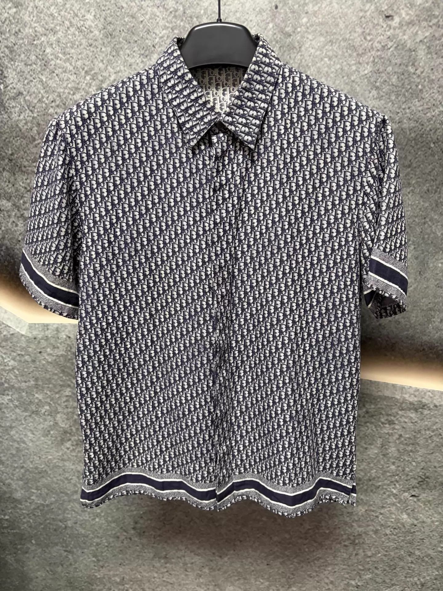 Dior Multi-Pattern Short Sleeve Collared Shirt Size US M / EU 48-50 / 2 - 1 Thumbnail