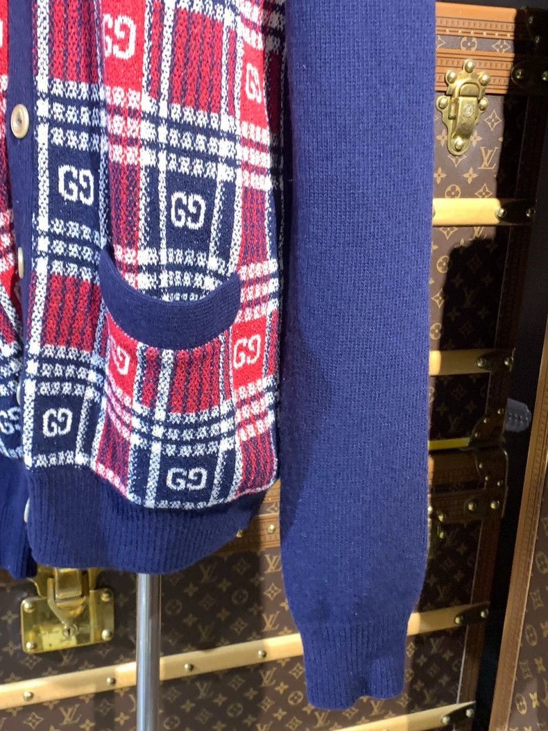 Gucci Gucci Color-Block Knitted Cardigan for Women-2506 Size US S / EU 44-46 / 1 - 2 Thumbnail