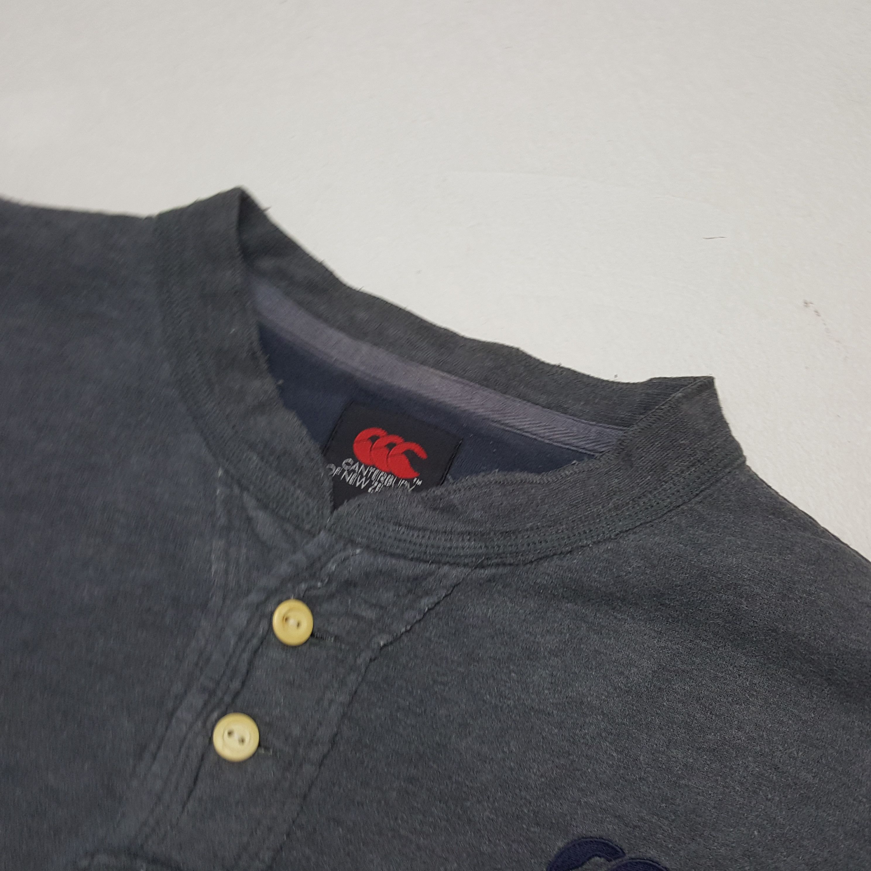 Canterbury of New Zealand × Vintage Vintage Canterbury Of New Zealand Button Sweatshirt Size US XXL / EU 58 / 5 - 4 Thumbnail