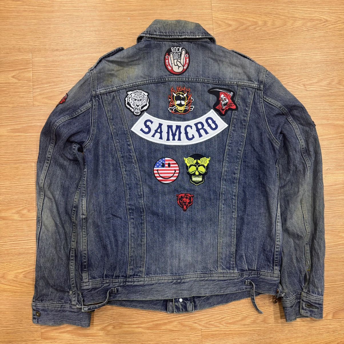 Lee Utility Rider Customs Patches Riding Motorcycle Jacket