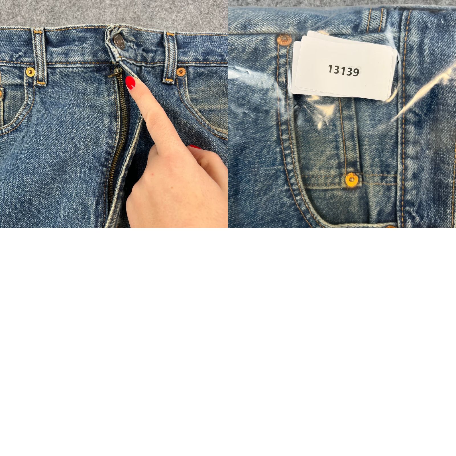 Levi's VINTAGE Levi's 615 Mens Jeans Regular Straight 36 30 Mid Blue Orange Tab 90s Men's Jeans Regular 36 Blue 5-Pocket Design Denim Cotton... Size US 36 / EU 52 - 10 Thumbnail