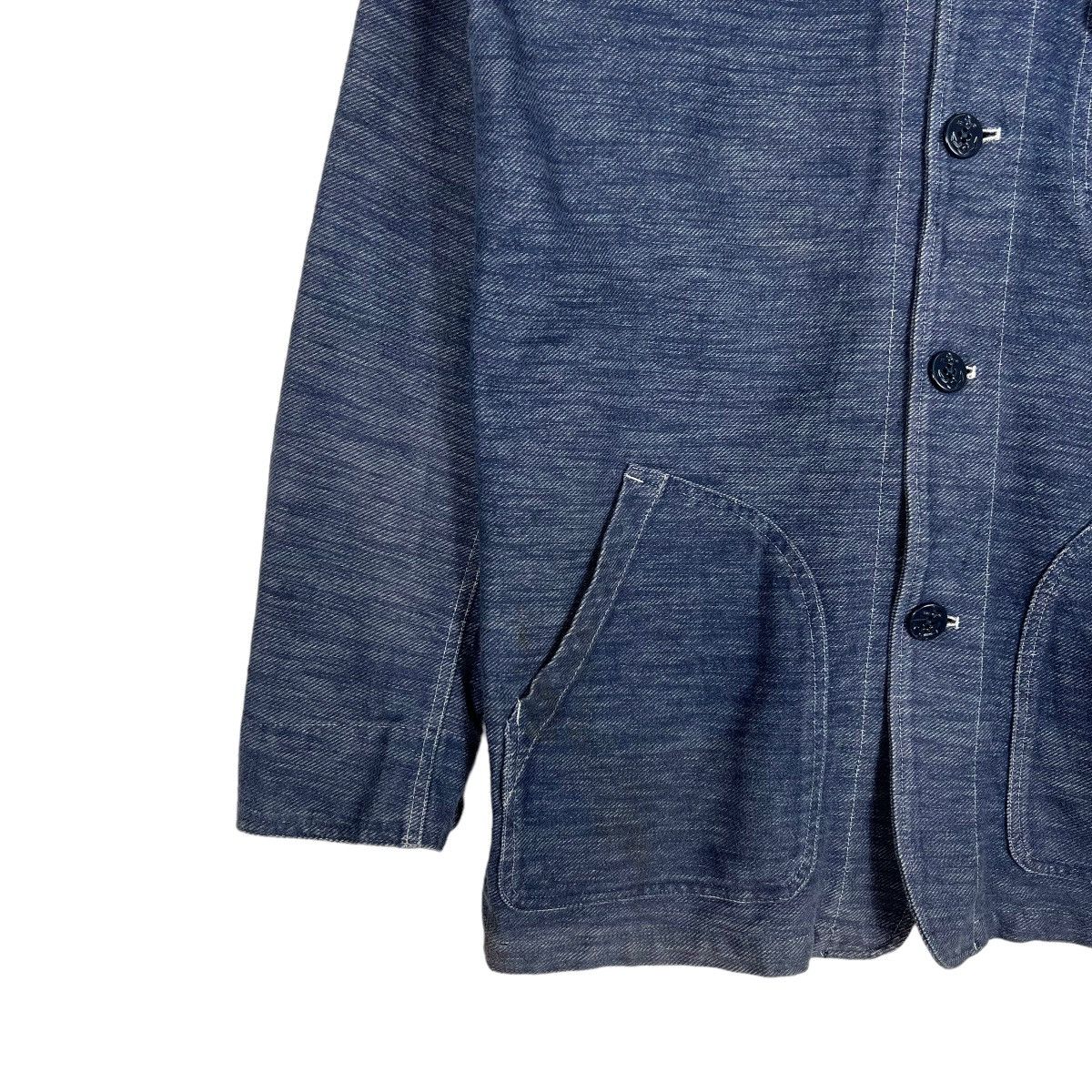 Indigo 🔥 COEN INDIGO NAVY DECK JACKET Size US S / EU 44-46 / 1 - 5 Thumbnail