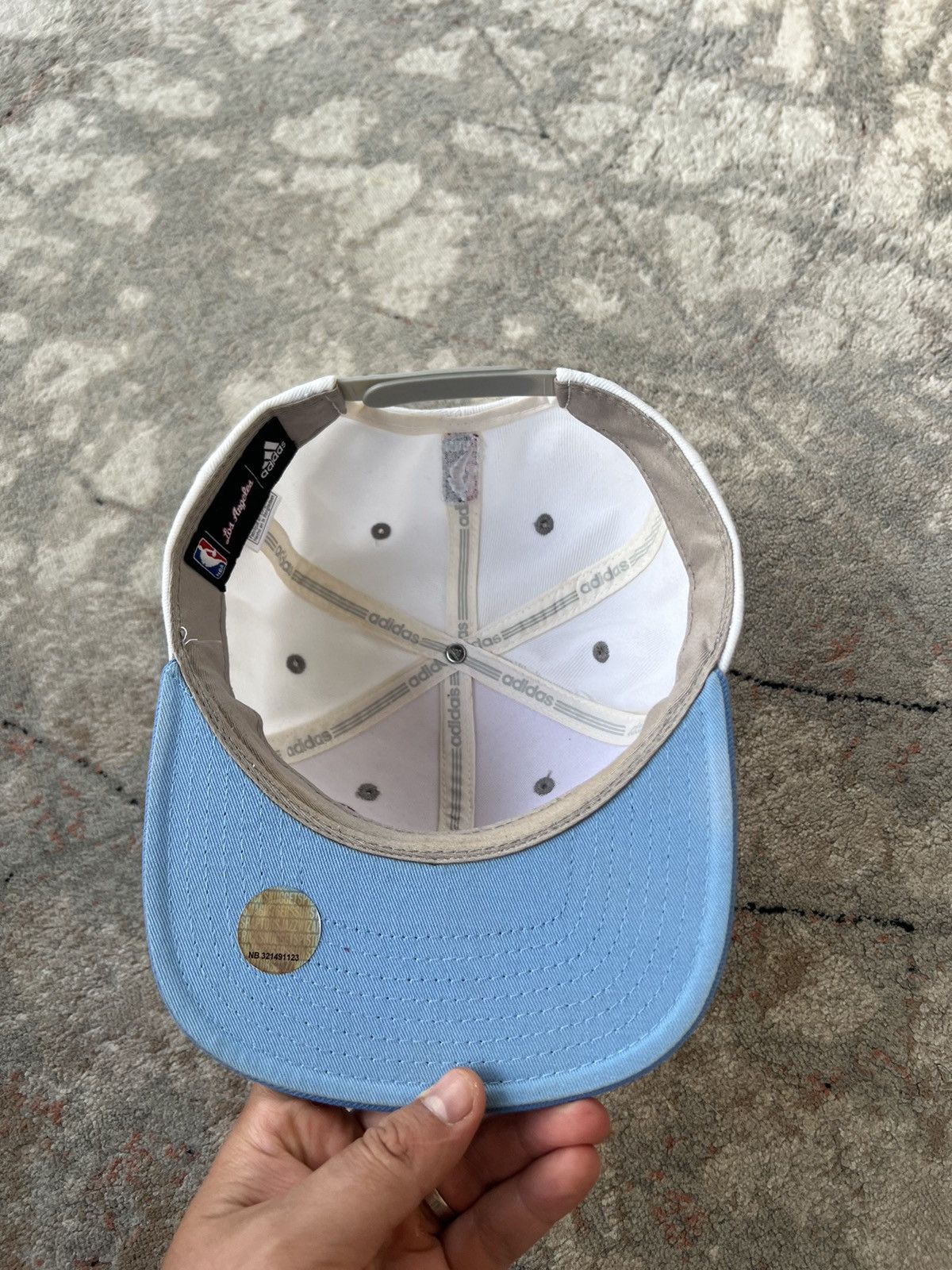 Adidas Adidas NBA Los Angeles Vintage Cap Size ONE SIZE - 3 Thumbnail