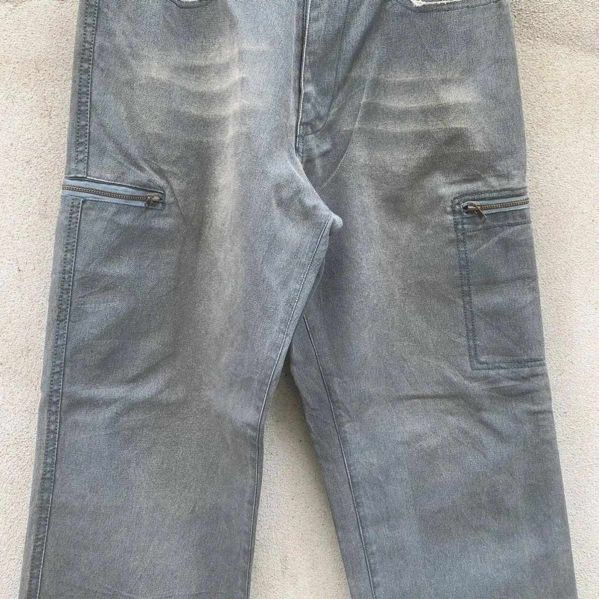 Devilock × Japanese Brand × Rusty 🔥TOWN & COUNTRY🔥 BAGGY VINTAGE HEAVY COTTON TROUSERS PANTS Size US 30 / EU 46 - 2 Thumbnail