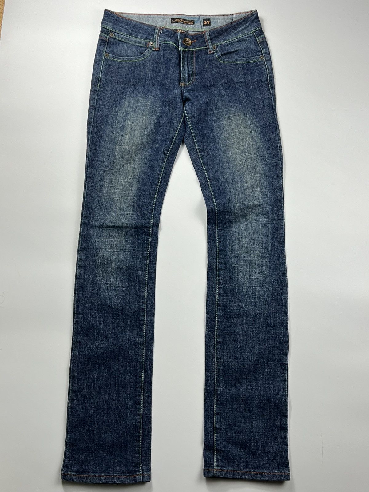 Christian Audigier Vintage Ed Hardy Big Logo Jeans Size 27 Size 27" / US 4 / IT 40 - 2 Thumbnail