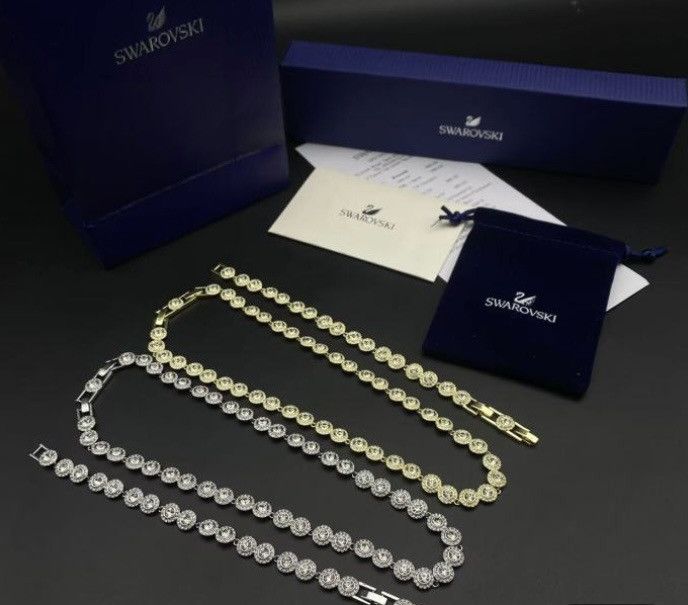 Swarovski Swarovski Una Angelic Tennis Necklace Size 30 - 3 Thumbnail